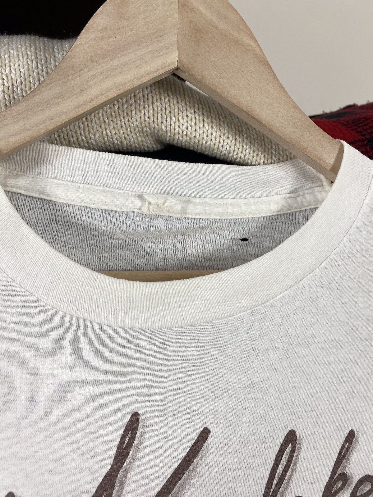 Band Tees × Vintage Vintage Sing Stitch White Tee Size US XL / EU 56 / 4 - 6 Thumbnail
