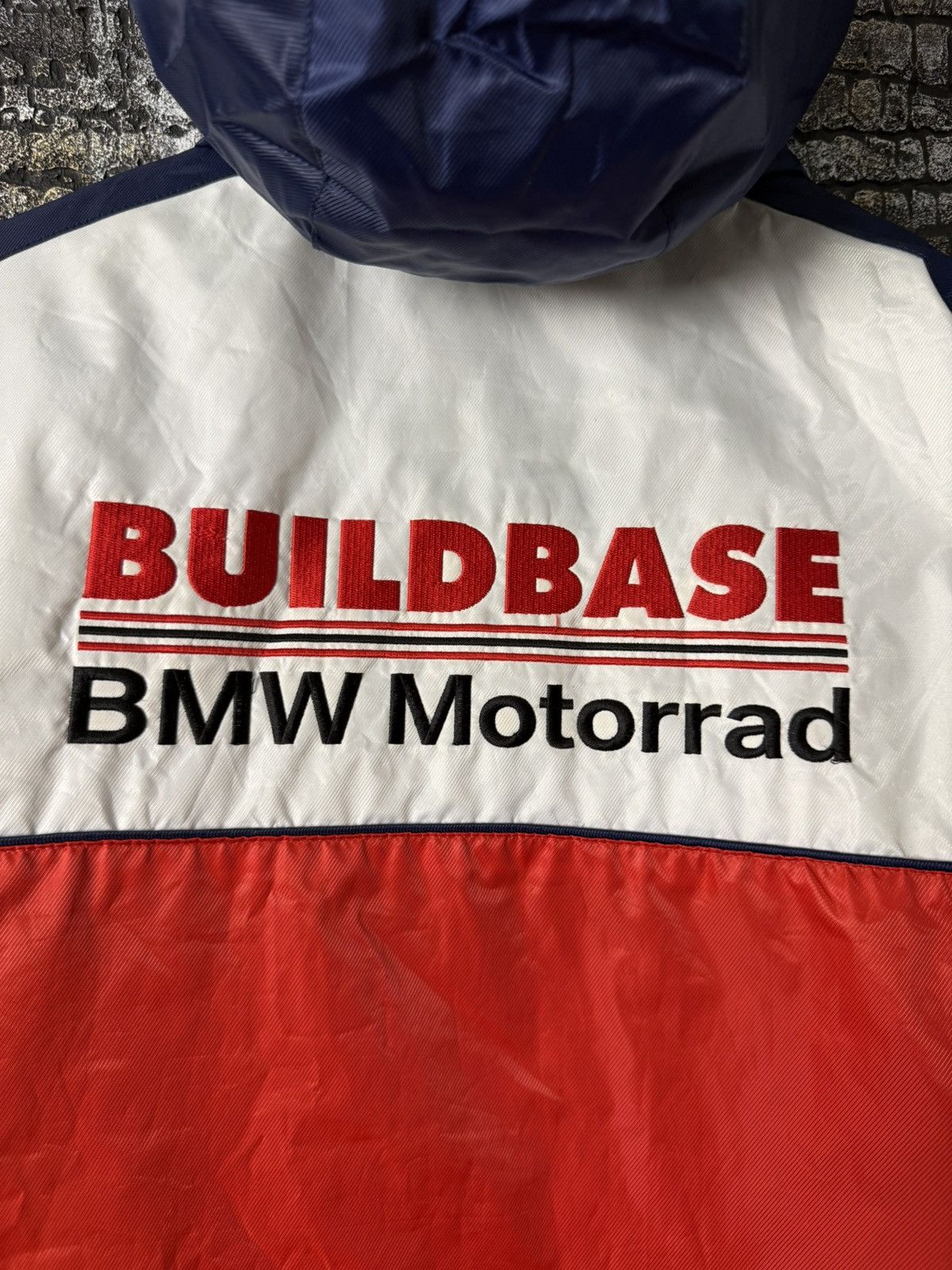 BMW BMW Vintage Jacket Big Logo Team Buildbase Motorrad Size US L / EU 52-54 / 3 - 8 Thumbnail