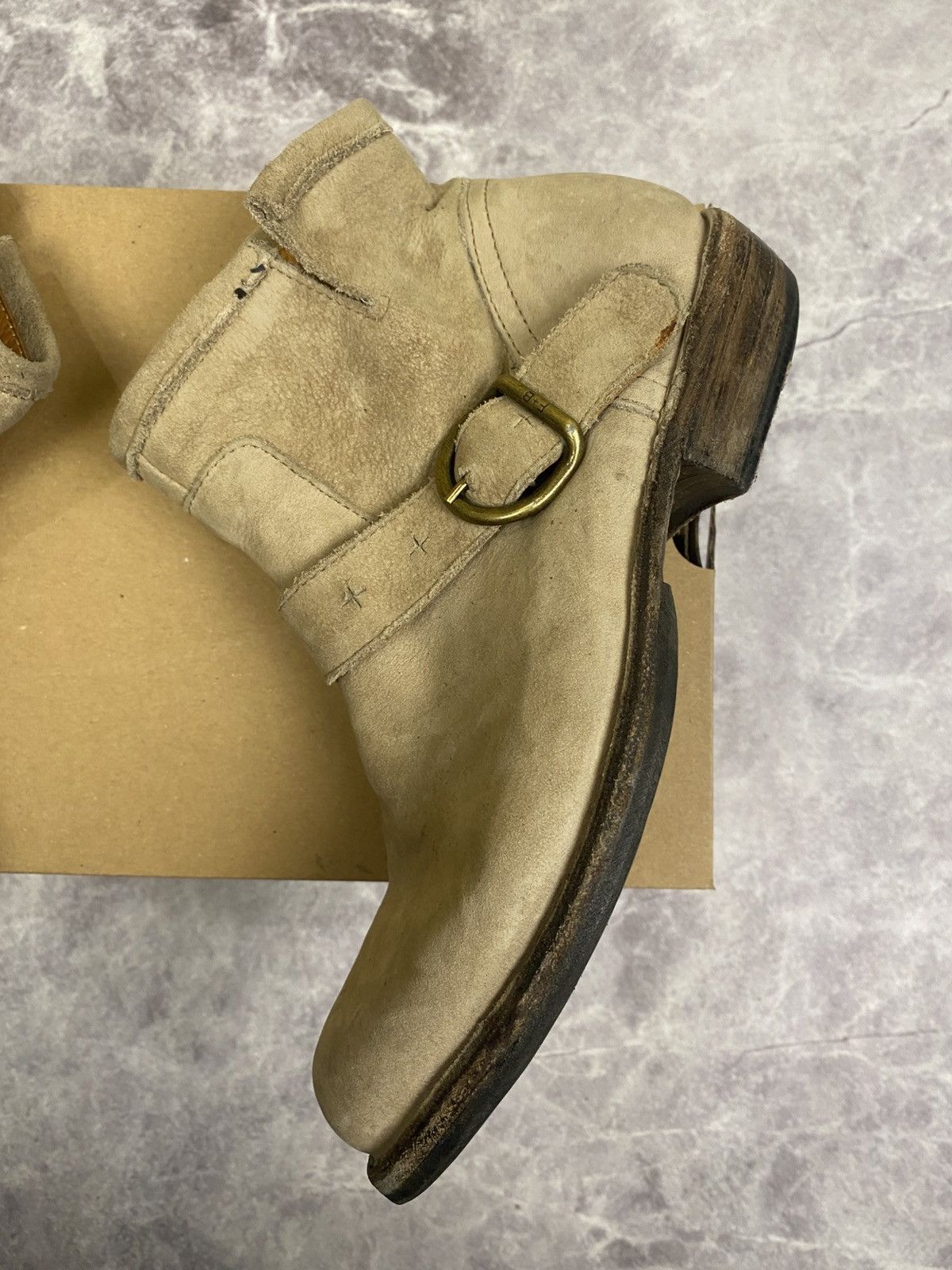 Fiorentini + Baker Fiorentini Baker Suede Beige Boots Size: 36 Size US 6 / IT 36 - 3 Thumbnail
