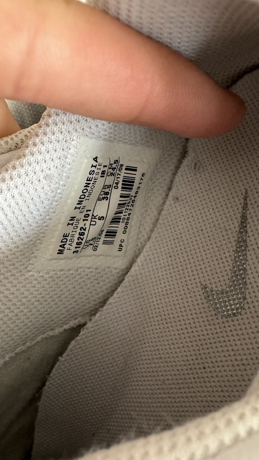 Nike × Vintage Nike vintage 2008 sneakers shoes 00s y2k Size US 7.5 / IT 37.5 - 6 Thumbnail