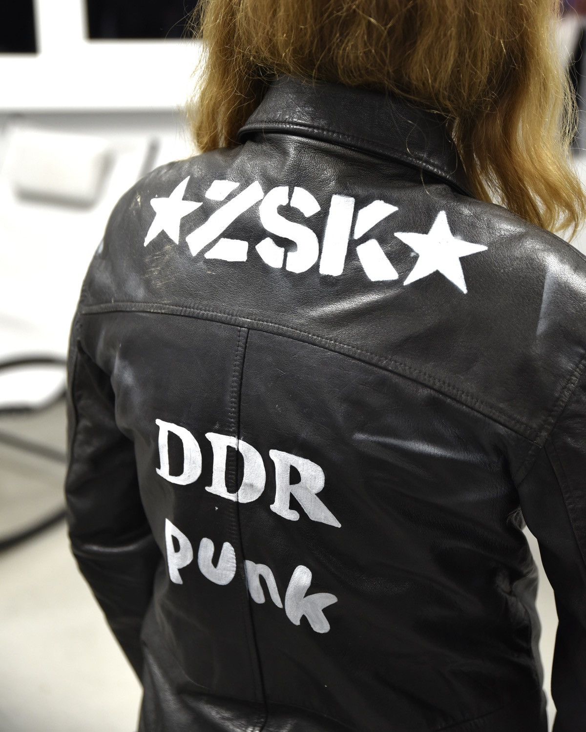 Band Tees × Vintage Vintage Kenvelo X DDR Punk X ZSK Leather Jacket Size US M / EU 48-50 / 2 - 2 Thumbnail