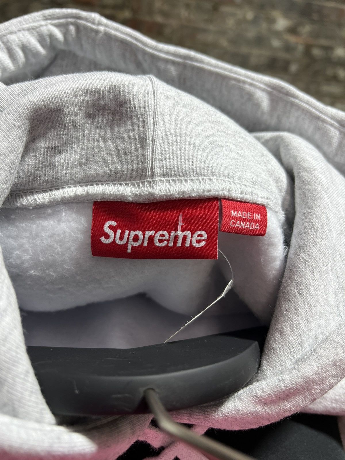Antihero × Supreme Supreme Antihero Hoodie Grey Sz. XL Size US XL / EU 56 / 4 - 3 Thumbnail
