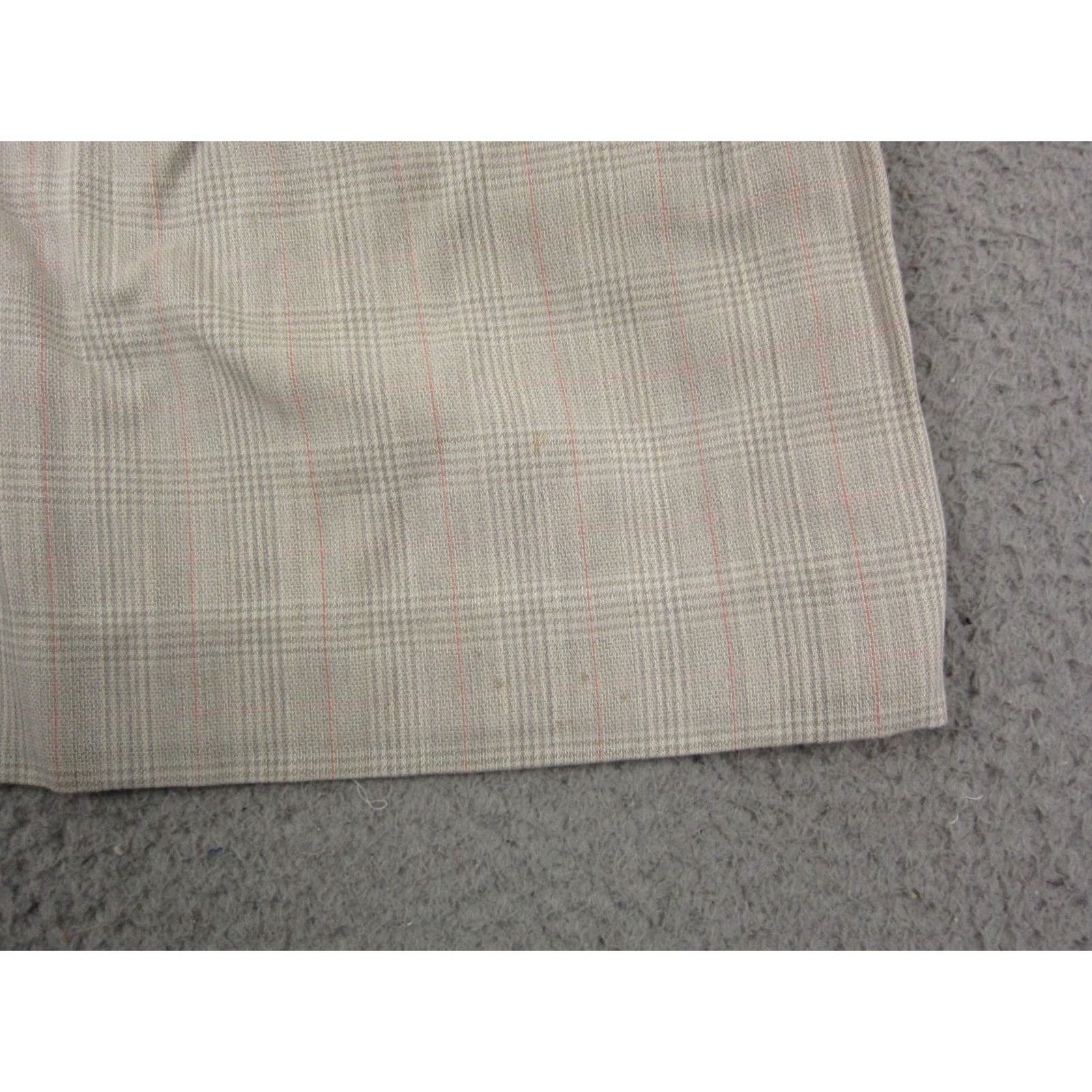 Vintage VINTAGE Tail Shorts Womens 8 Beige Plaid High Rise Pleated Wool Ladies 80s Mens? Size 30" / US 8 / IT 44 - 3 Thumbnail