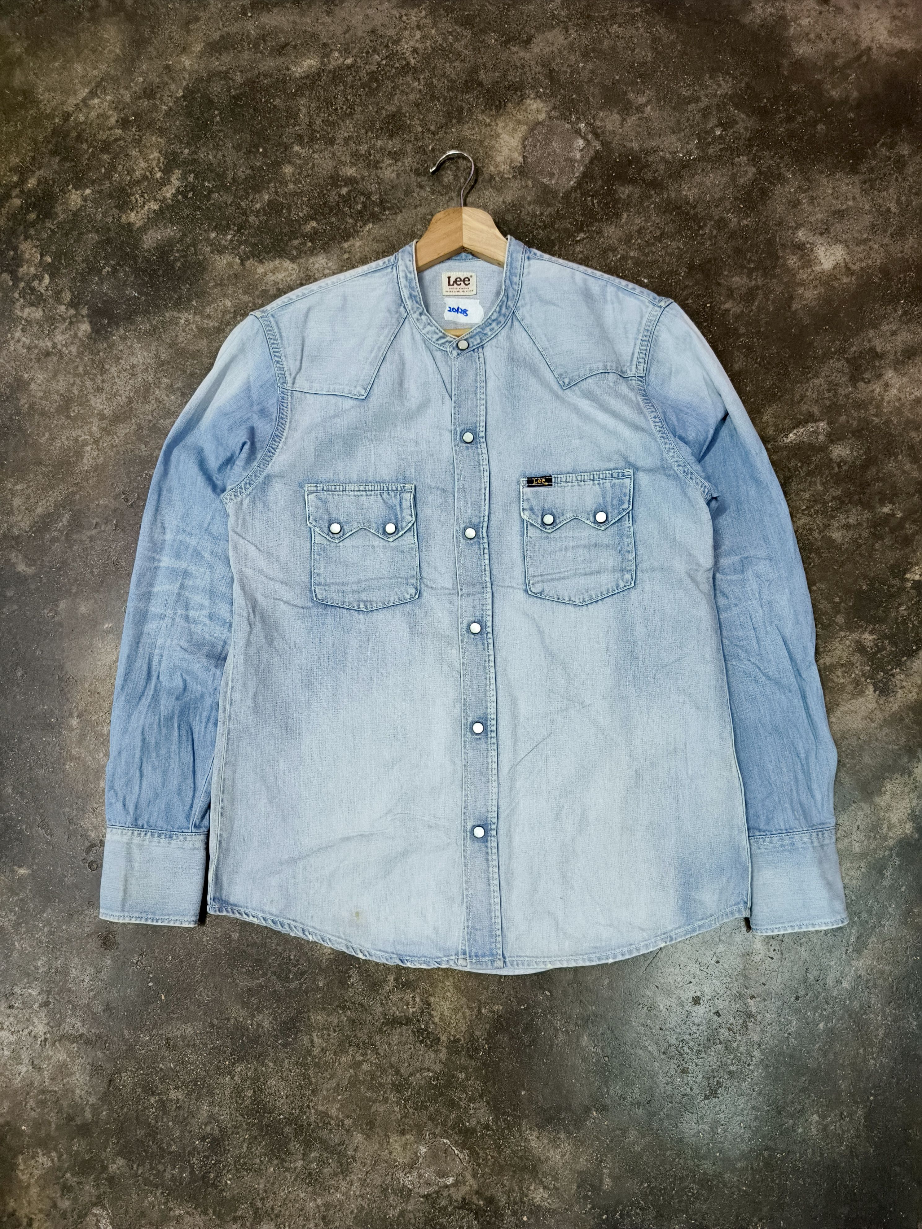 Lee LEE X UNITED ARROWS WESTERN DENIM SHIRT BUTTON Size US M / EU 48-50 / 2 - 1 Thumbnail