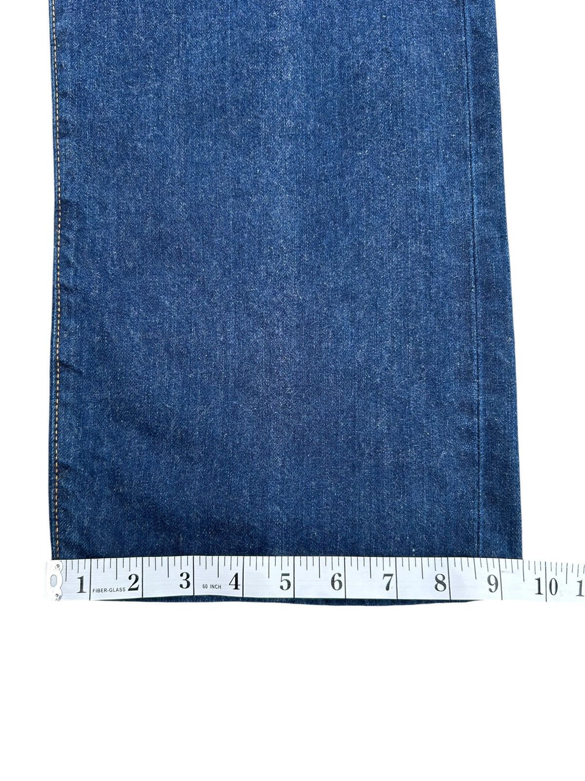 Kapital Buckle Back Vintage Lee Cowboy Selvedge Distressed Denim Size US 36 / EU 52 - 22 Thumbnail