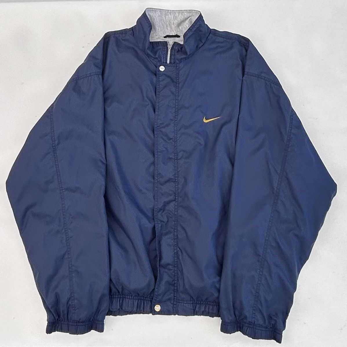 Nike Vintage 90’s Nike Full Zip Jacket Size Men’s 2XL Navy Blue Size US XXL / EU 58 / 5 - 1 Thumbnail