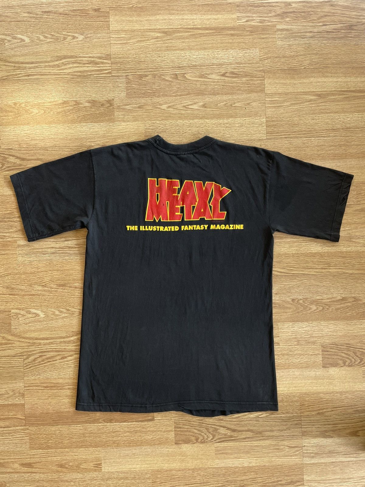 Anime × Vintage 1993 heavy metal magazine vintage shirt Size US XL / EU 56 / 4 - 5 Thumbnail