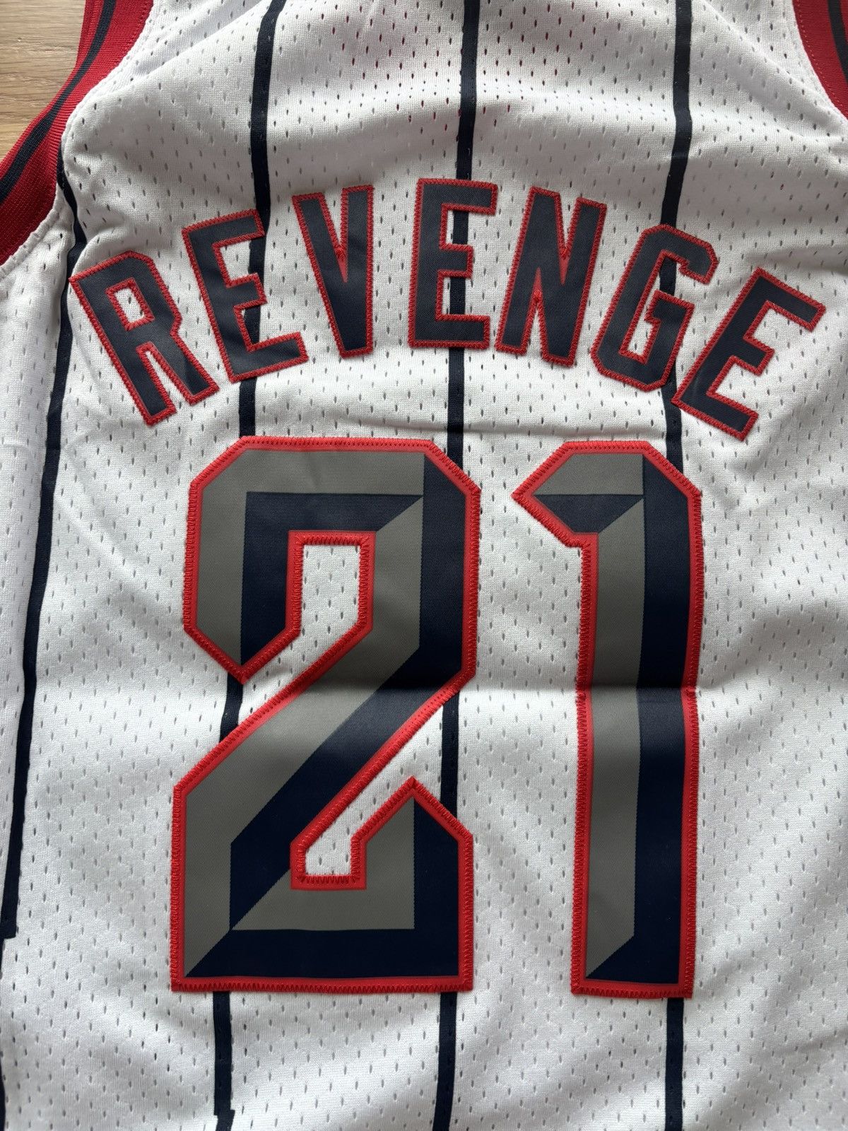 Revenge Revenge Embroidered White Jersey Size US M / EU 48-50 / 2 - 4 Thumbnail