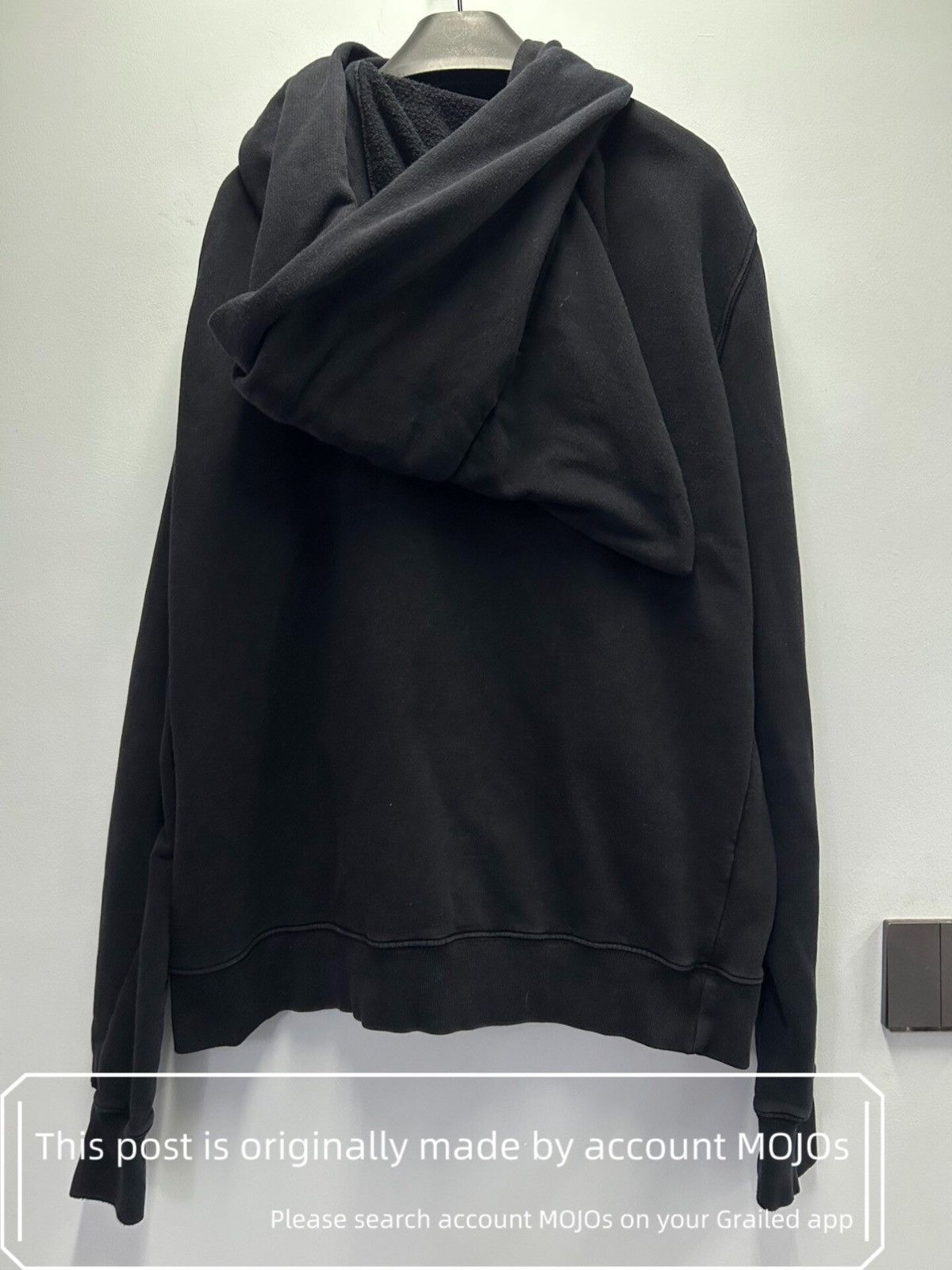 Rick Owens Sz L Rick Owens Thick Fabric Wizard Hoodie mojos556194 Size US L / EU 52-54 / 3 - 3 Thumbnail