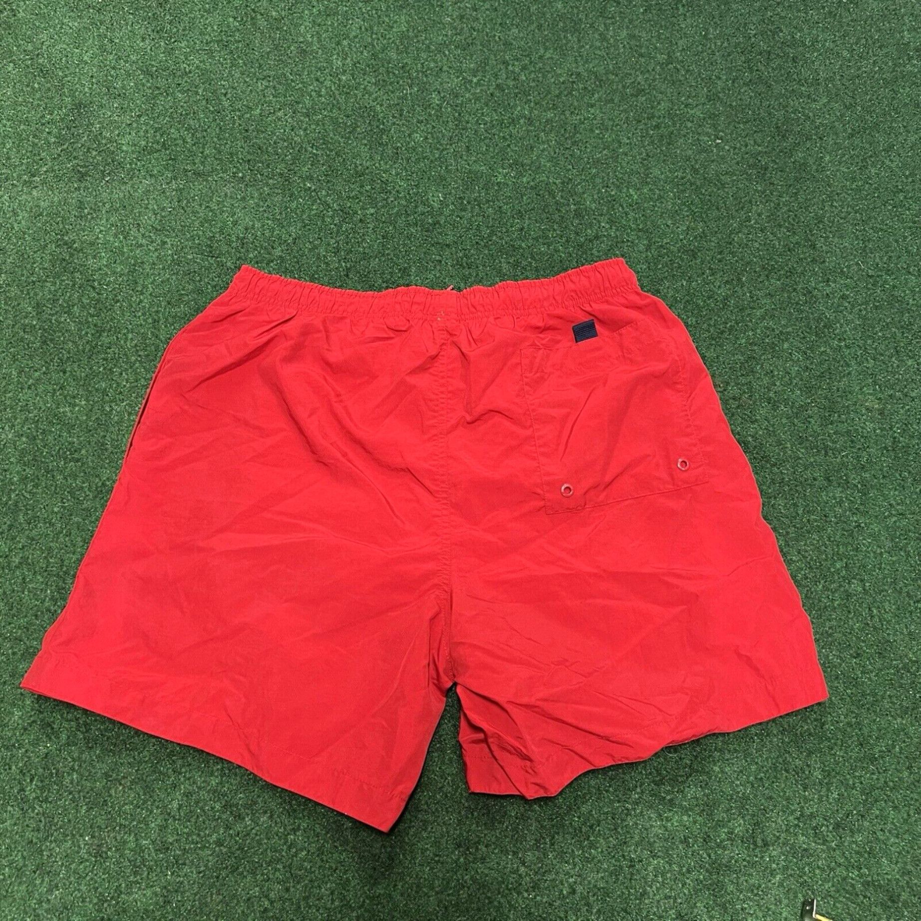 Nautica VINTAGE Nautica Men’s Red Swim Trunks Size Medium Inseam Summer Swim Beach Size US 31 - 8 Thumbnail
