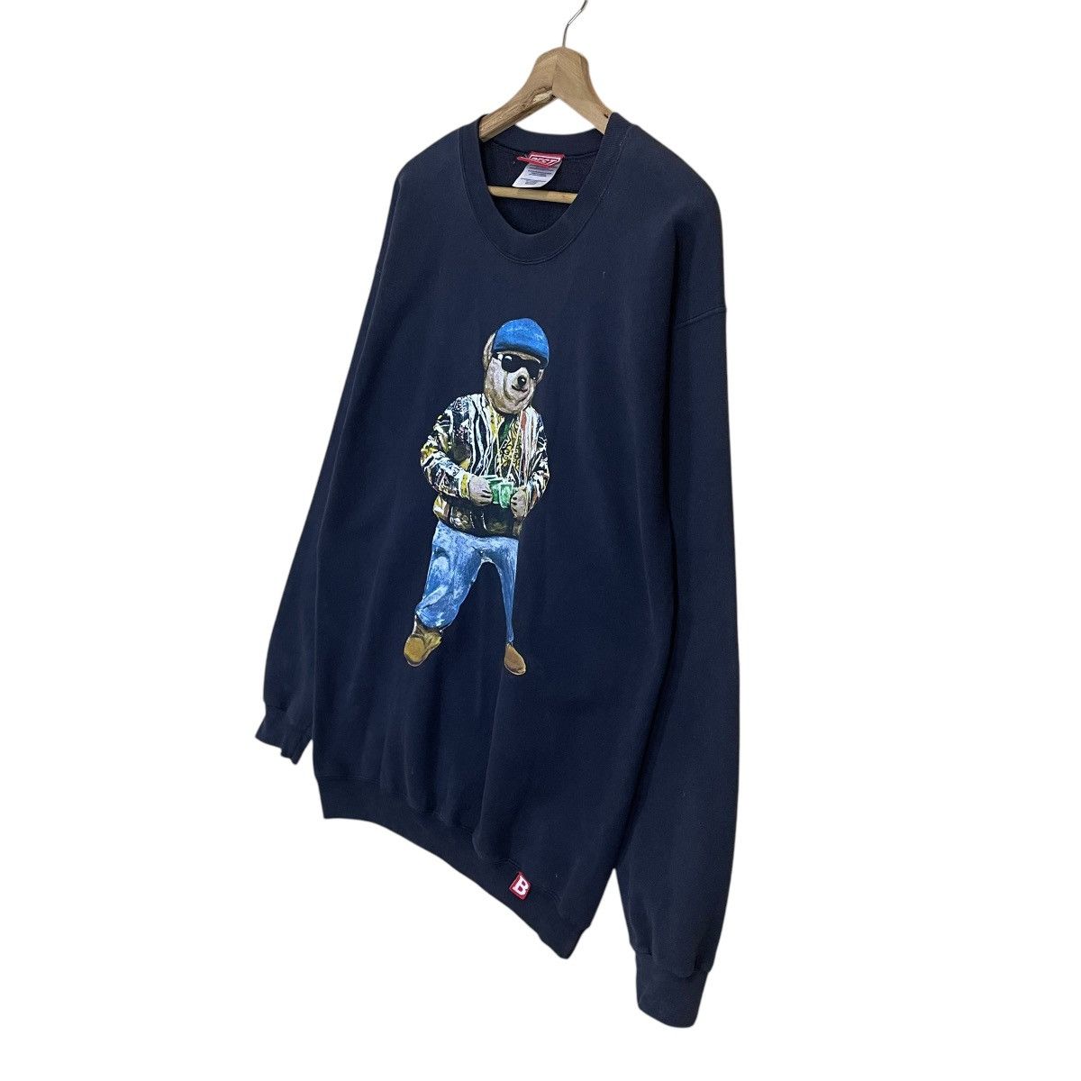 Japanese Brand × Vintage Bear Inspired Polo Bear Ralph Lauren Crewneck Sweatshirt Size US L / EU 52-54 / 3 - 3 Thumbnail