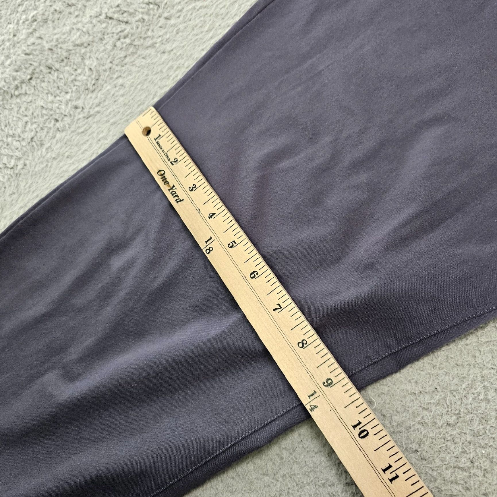 Rhone Rhone Mens Pants 36x29 Classic Fit Straight Leg Grey Stretch Chino Size US 36 / EU 52 - 5 Thumbnail