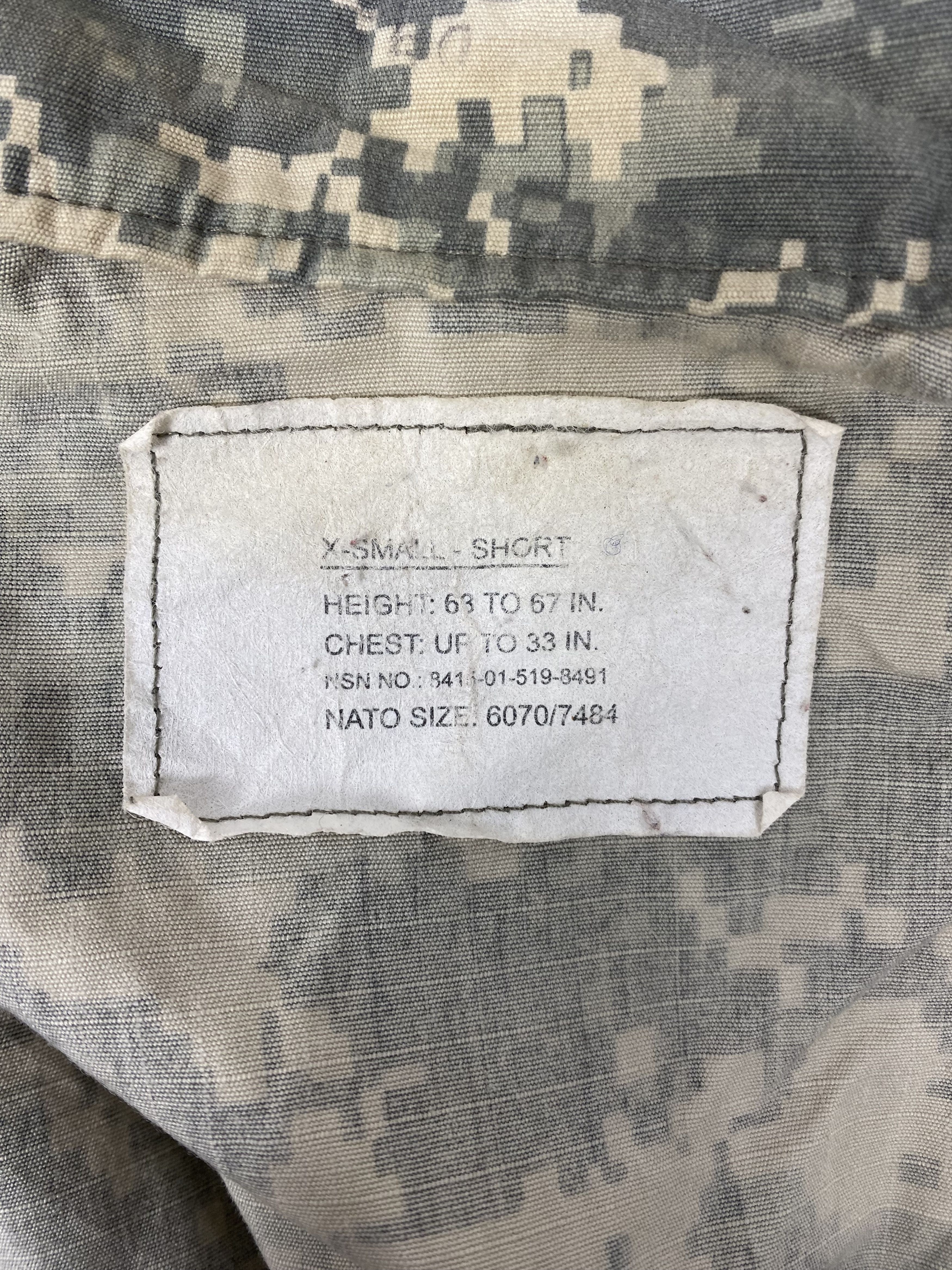 Vintage Vintage Army Combat Camo Jacket Size US XS / EU 42 / 0 - 8 Thumbnail