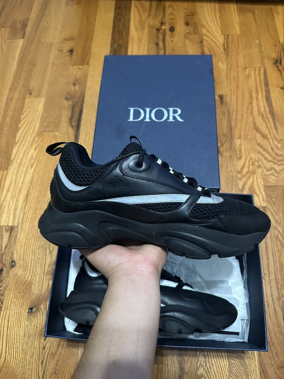 Dior Dior B22 Black Size US 11 / EU 44 - 9 Thumbnail