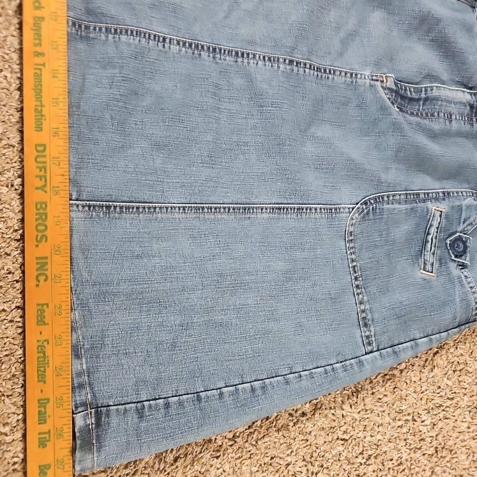 Cherokee Cherokee Brand Sz 16 Denim Jean Skirt Size 38" / US 16 / IT 52 - 6 Thumbnail