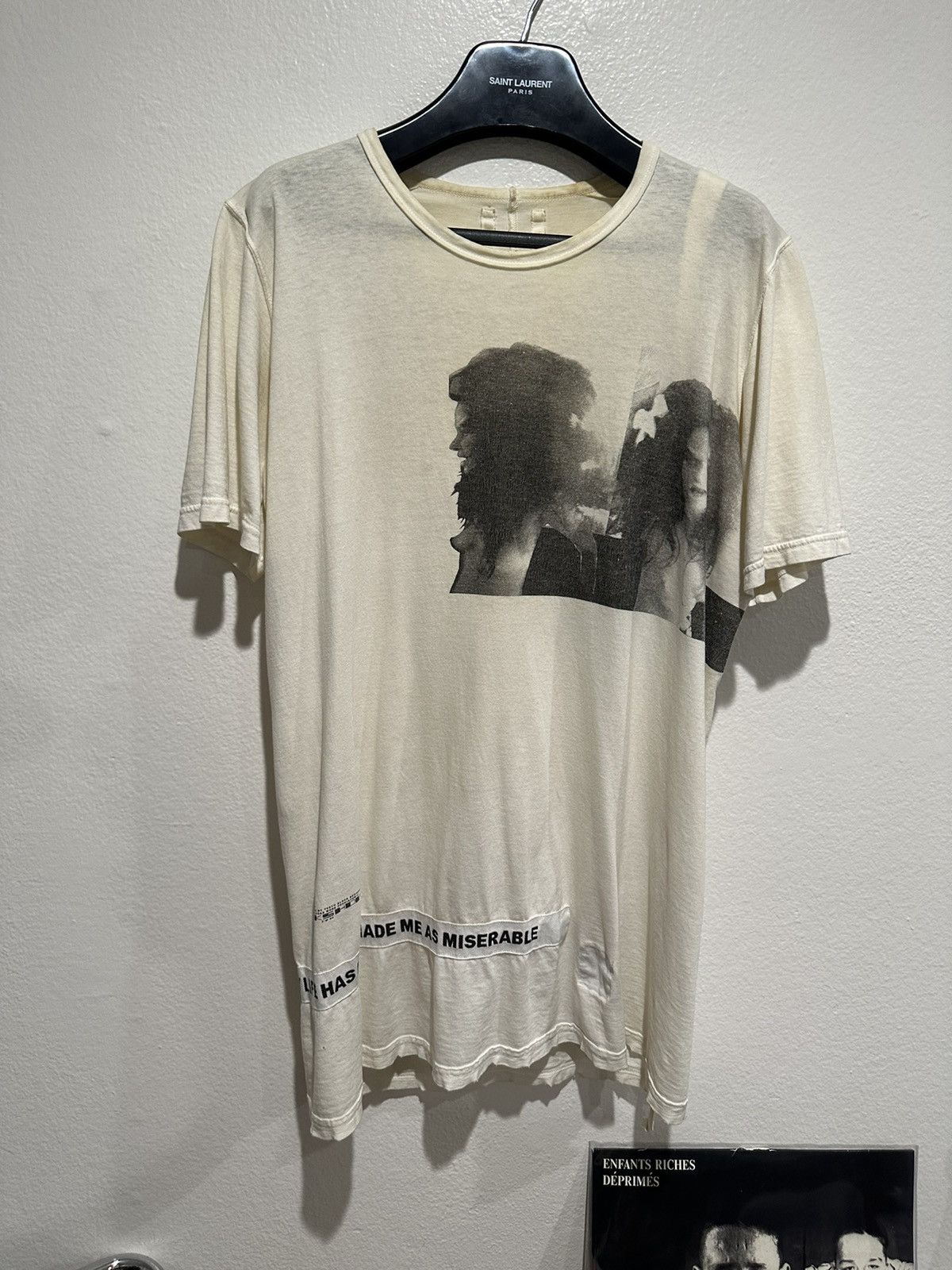 Rick Owens FW08 Stag TVHOKB Patch Tee Size US M / EU 48-50 / 2 - 1 Thumbnail