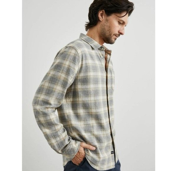 Rails NWT Rails Wyatt Plaid Button Down Shirt - Charcoal Desert Me Size US XXL / EU 58 / 5 - 3 Thumbnail