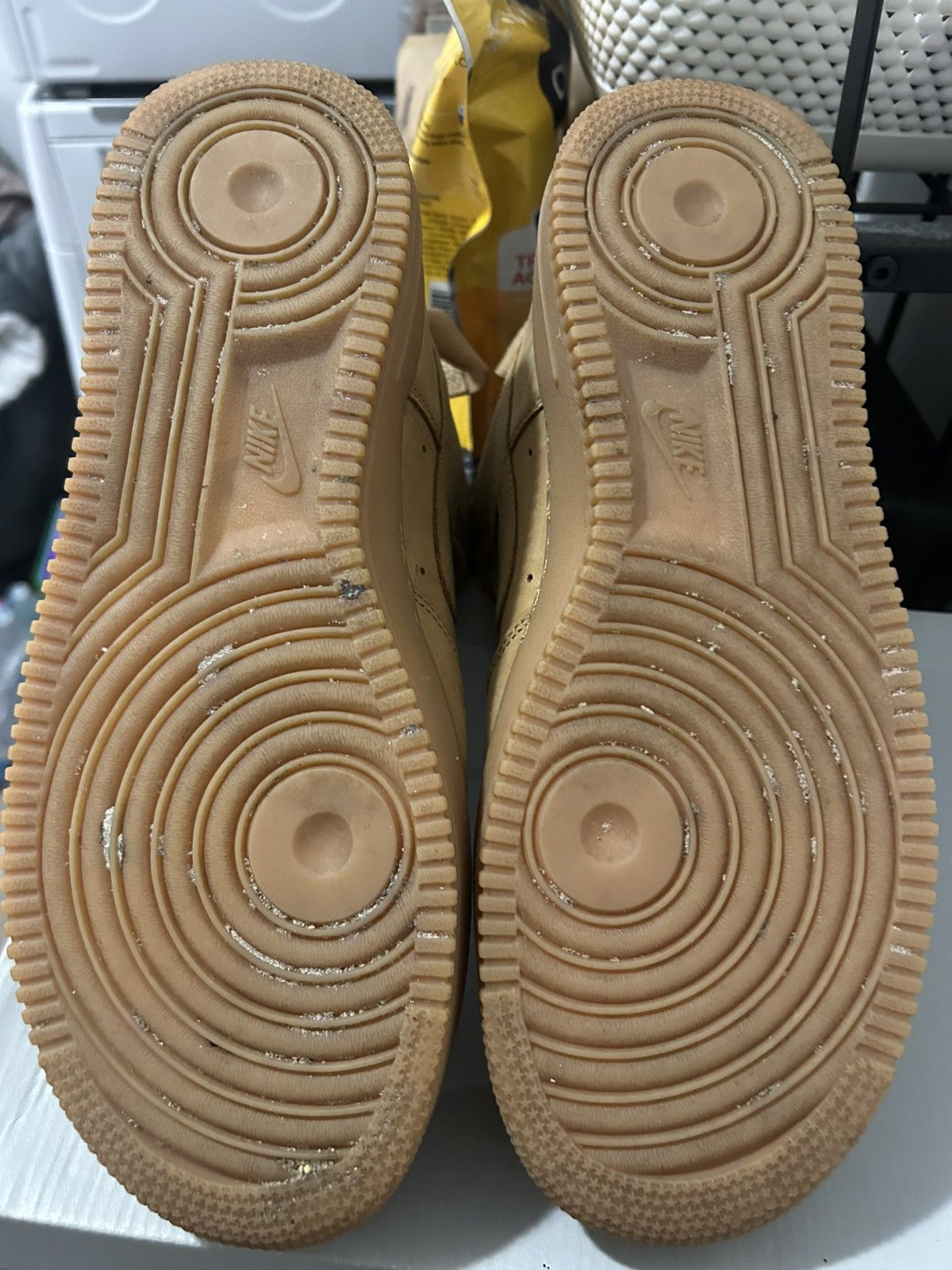 Nike Nike Air Force 1 High “Wheat” 2015 Size US 9 / EU 42 - 5 Thumbnail