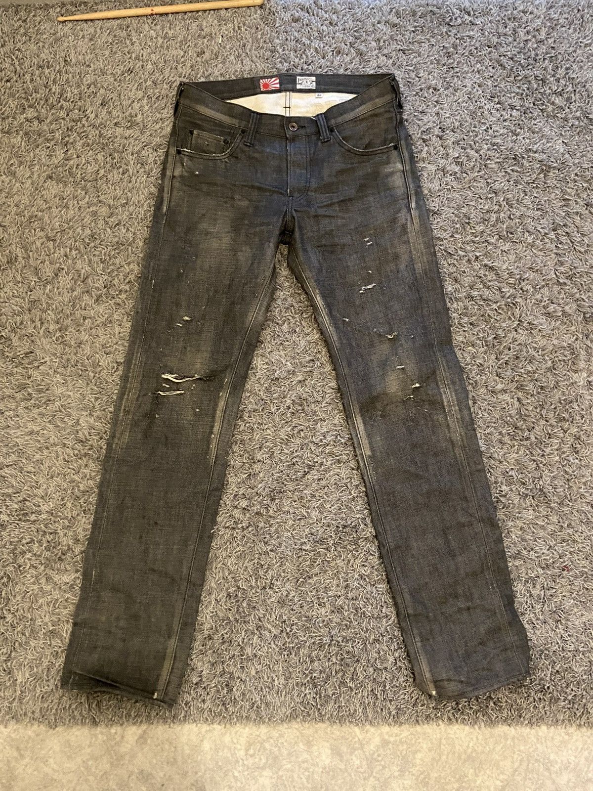 Prps PRPS Noir Japanese Selwedge Denim. Size US 33 - 1 Thumbnail