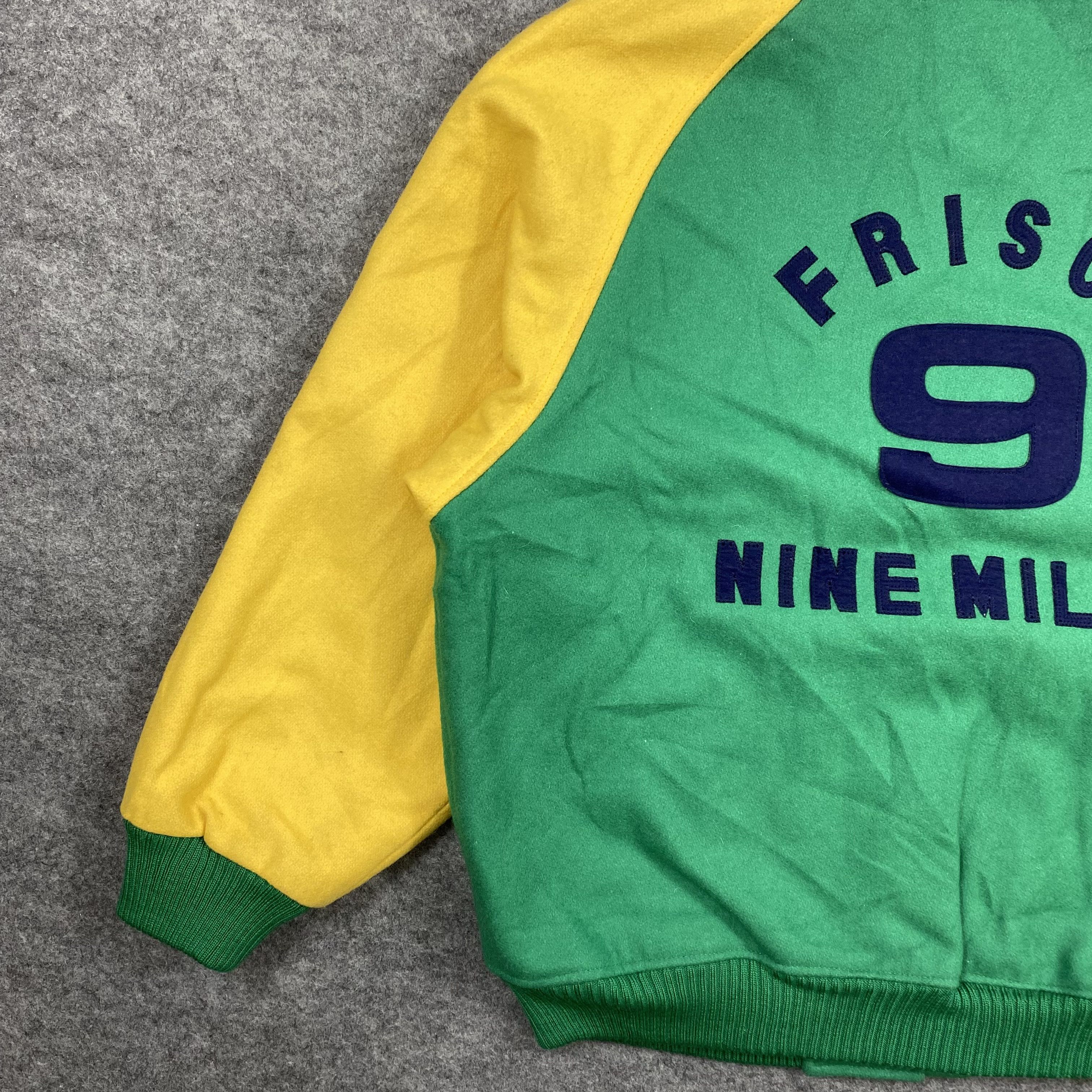 Japanese Brand VINTAGE 90s NINE MILES "FRISCO 9" Varsity Jacket-535 Size US M / EU 48-50 / 2 - 8 Thumbnail