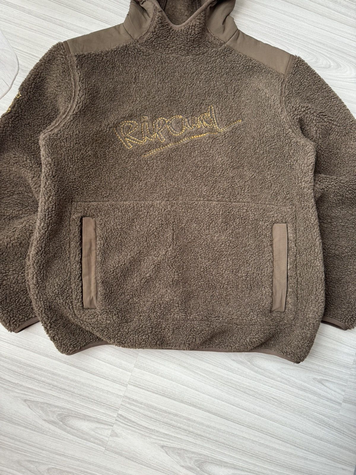 Rip Curl × Vintage Vintage Rip Curl Deep Pile Fleece Balaclava Hood Size US M / EU 48-50 / 2 - 8 Thumbnail
