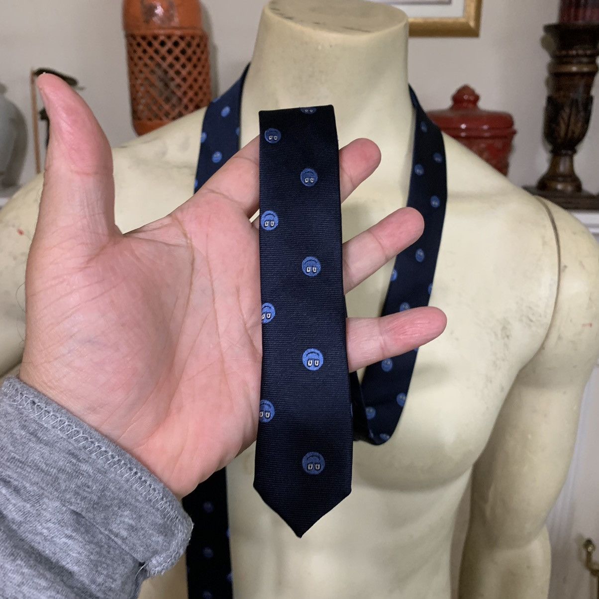 Designer Wolczanka Smiley Faces super Skinny tie Size ONE SIZE - 4 Thumbnail