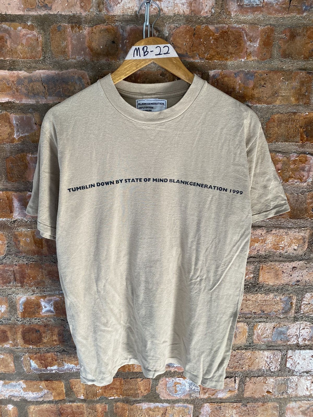 Takahiromiyashita The Soloist. × Undercover OG 1999 Blank Generation Tumblin down by state of mind Size US M / EU 48-50 / 2 - 2 Thumbnail
