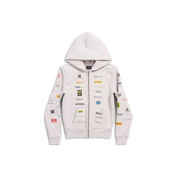 Balenciaga Balenciaga SS24 Logo Printed Hoodie 0079-2507 Size US S / EU 44-46 / 1 - 2 Thumbnail