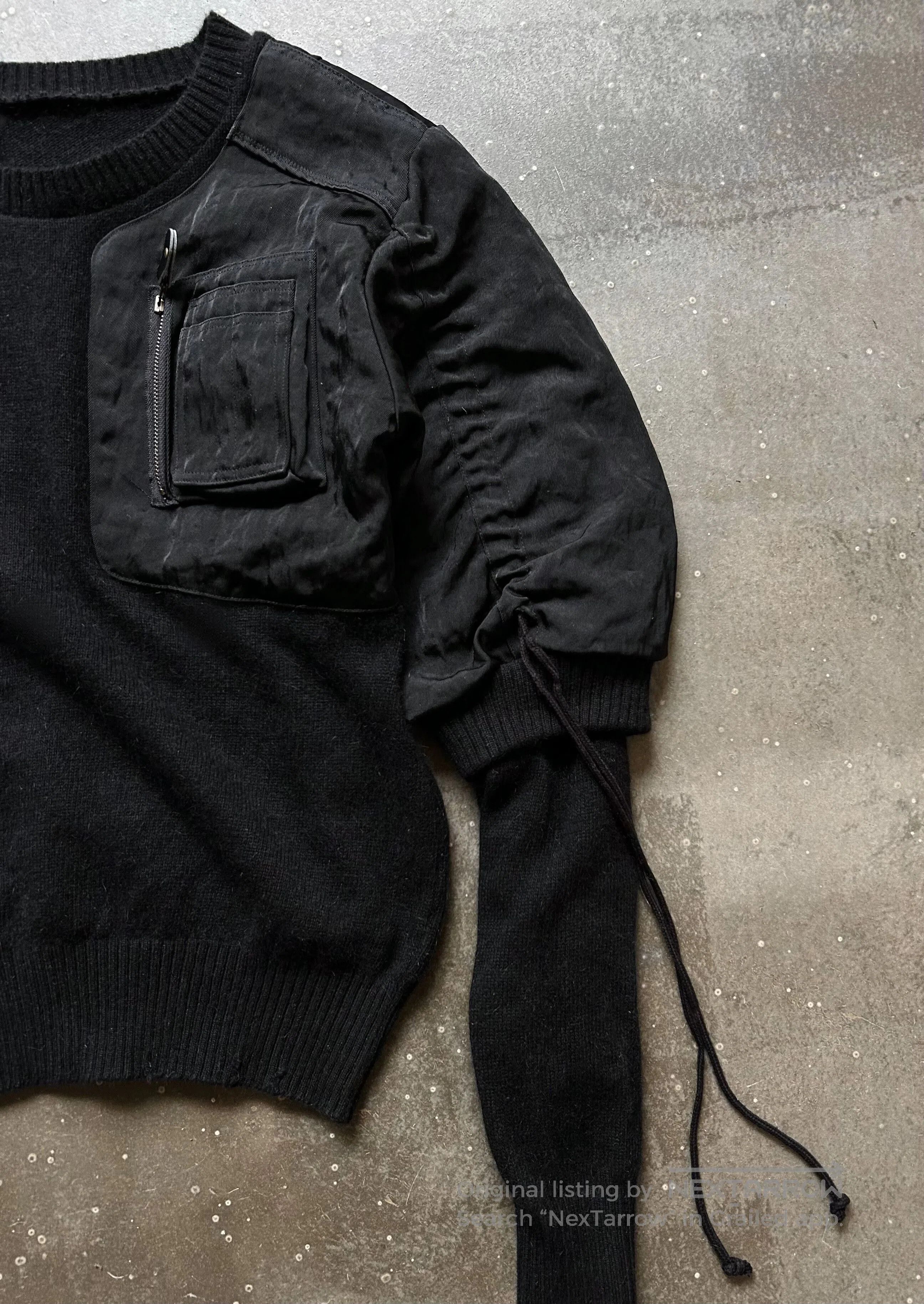 Japanese Brand Unique Deconstructed Layered Top. Size US M / EU 48-50 / 2 - 5 Thumbnail