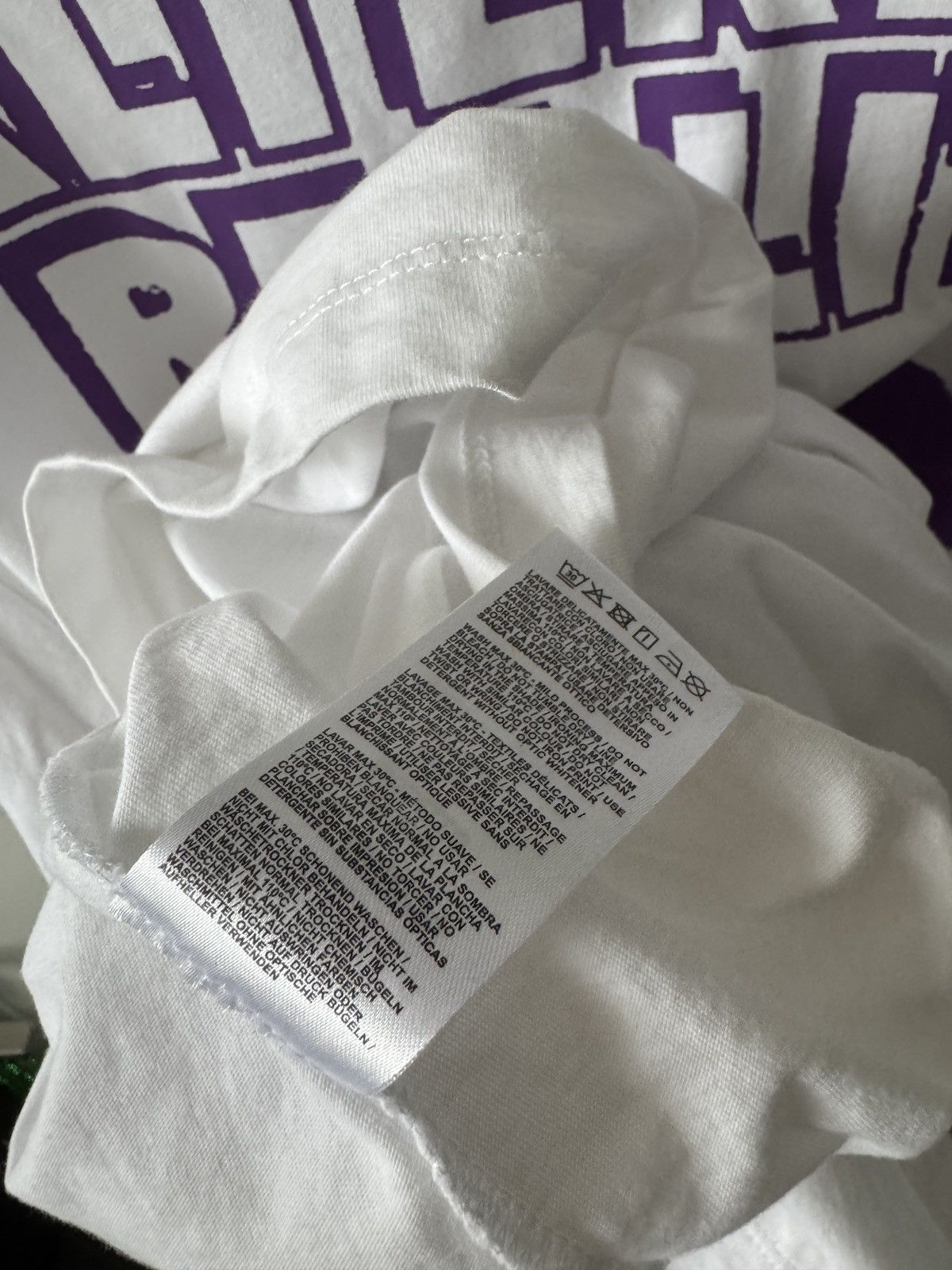 Raf Simons Raf Simons Oversized Altered Reality Graphic Tee Size US M / EU 48-50 / 2 - 7 Thumbnail