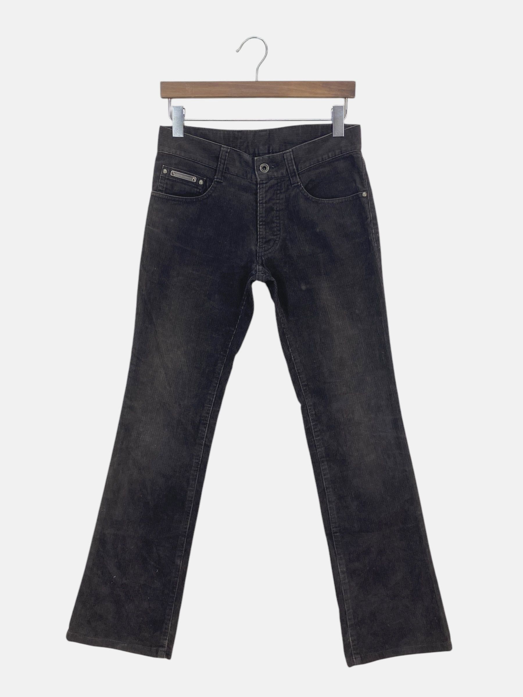 5351 POUR LES HOMMES × Japanese Brand 5351 Homme Distressed Bootcut Pants Japanese Flare Pants Size US 29 - 2 Thumbnail