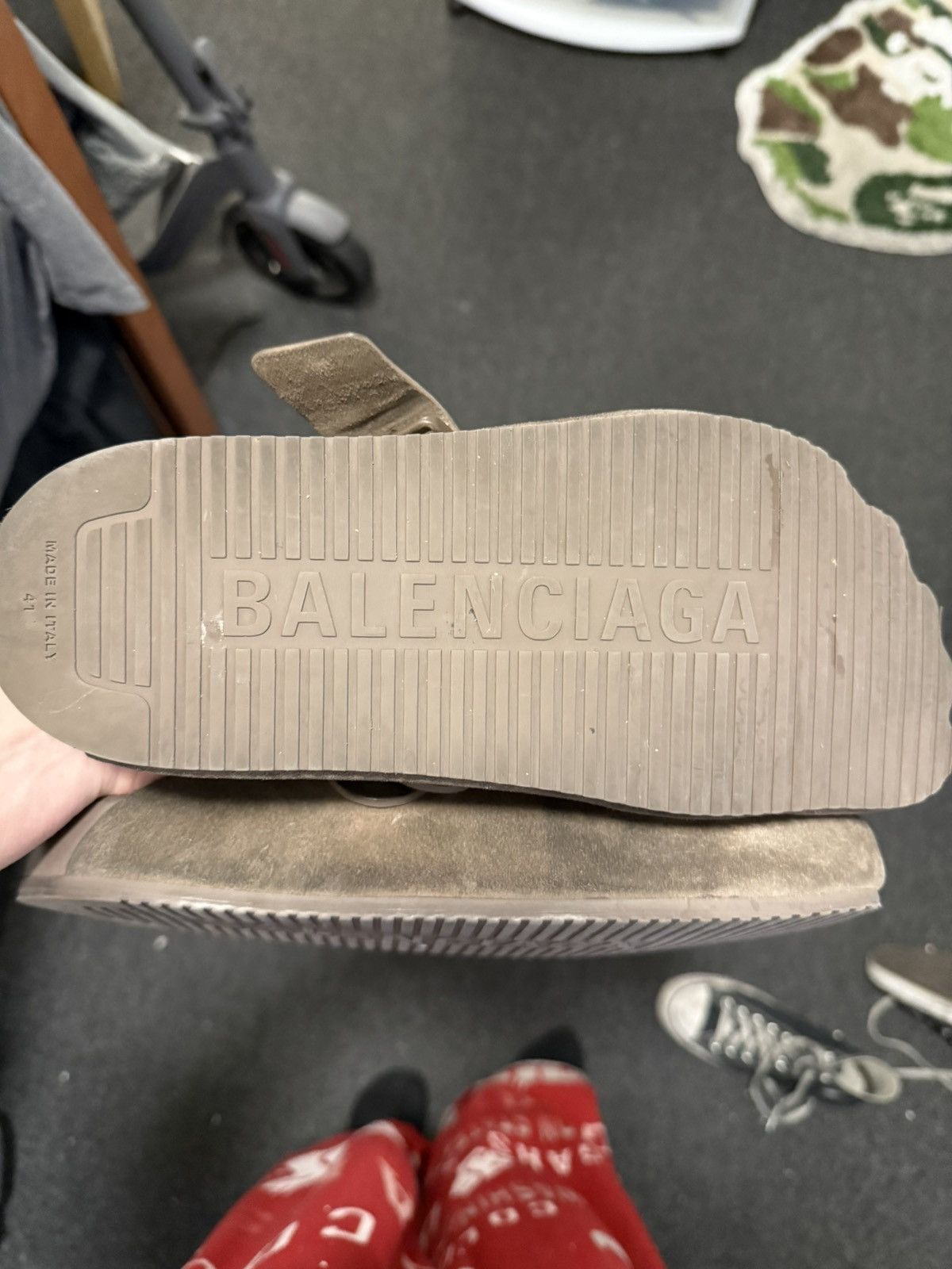 Balenciaga Sunday Mules (Brown)