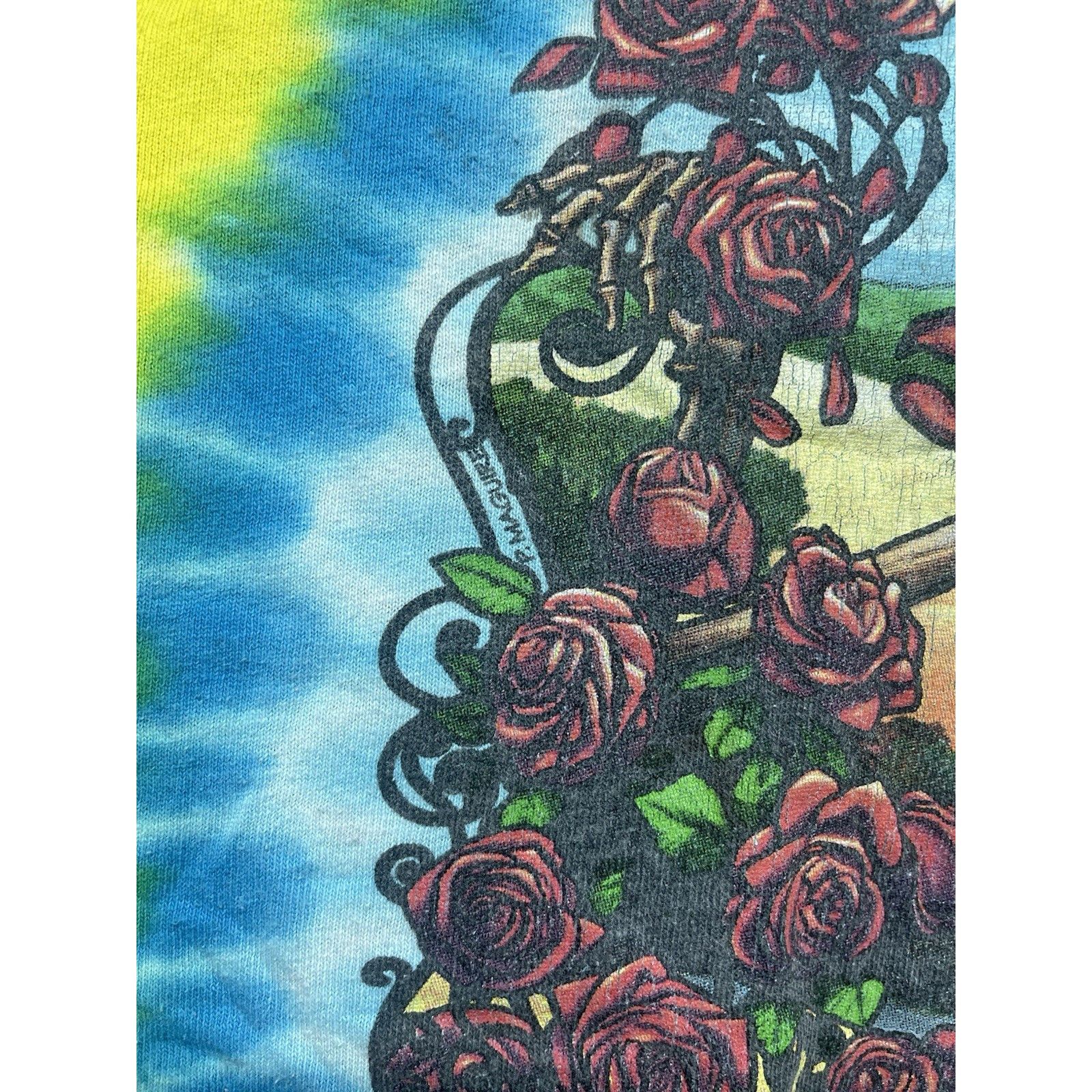 Liquid Blue Grateful Dead Liquid Blue Shirt Mens Medium Tie Dye Music Ba Size US M / EU 48-50 / 2 - 2 Thumbnail