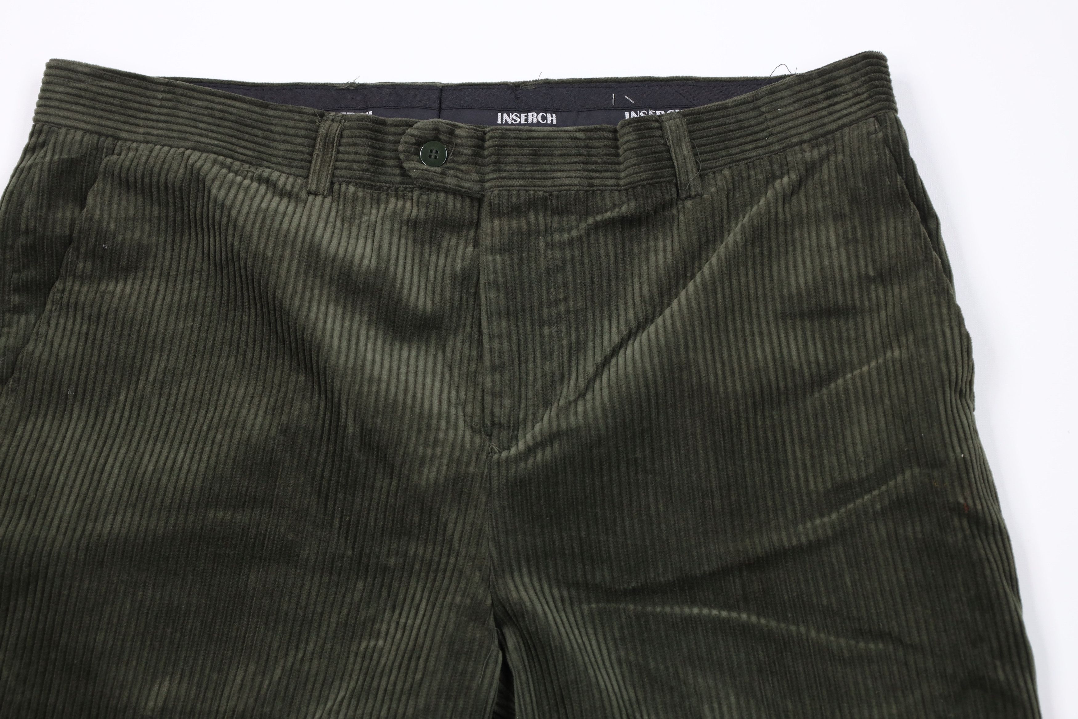 Vintage Vintage 90s Y2K Streetwear Wide Leg Chino Pants Green Size US 38 / EU 54 - 2 Thumbnail