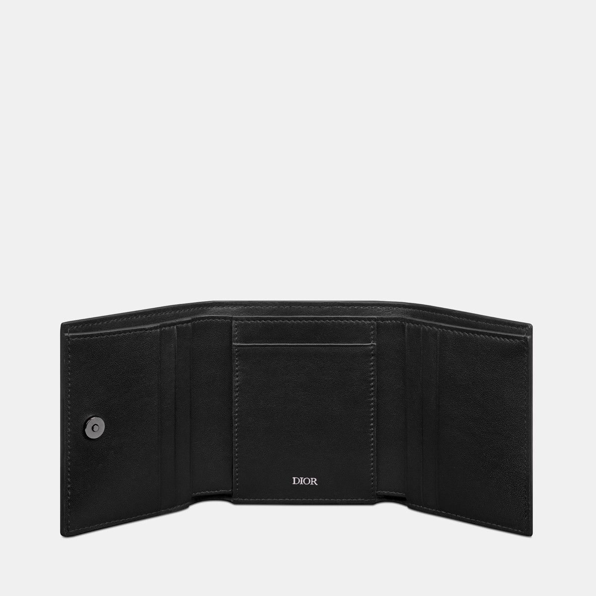 Dior o1bcso1str0226 Size :OS/ Trifold Wallet in Black Size ONE SIZE - 3 Thumbnail