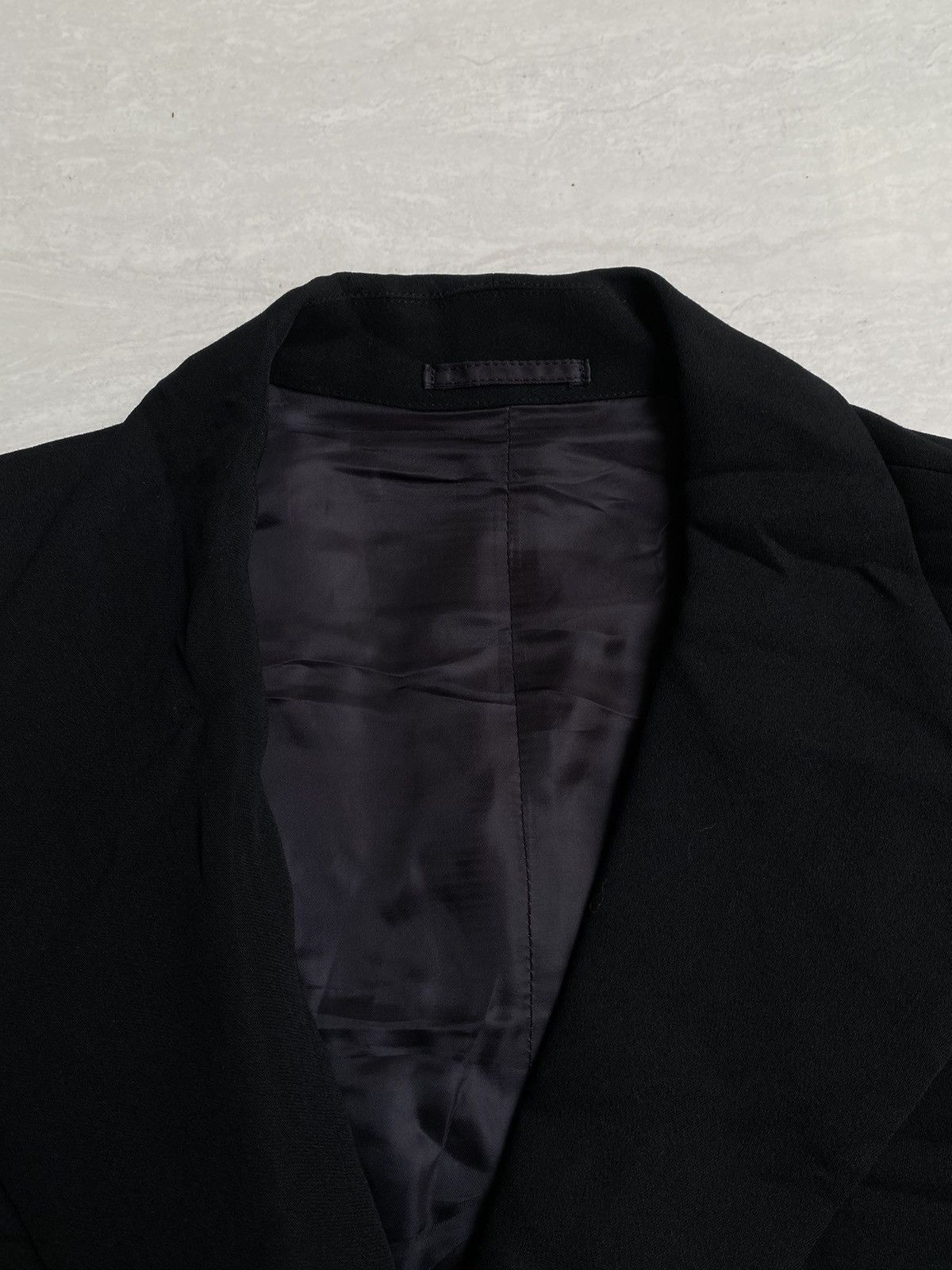 Tete Homme TETE HOMME Black Suit Size 54L - 6 Thumbnail