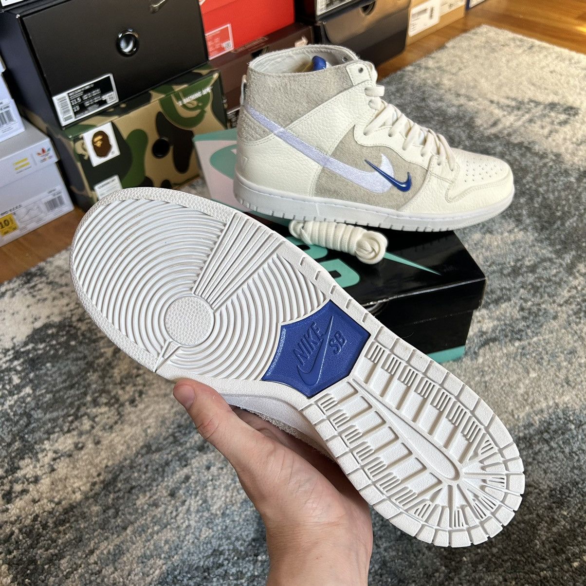 Nike × Soulland NiKE SB ZOOM DUNK HiGH PRO FRi.day Part 02 SAiL GAME ROYAL Size US 11.5 / EU 44-45 - 13 Thumbnail
