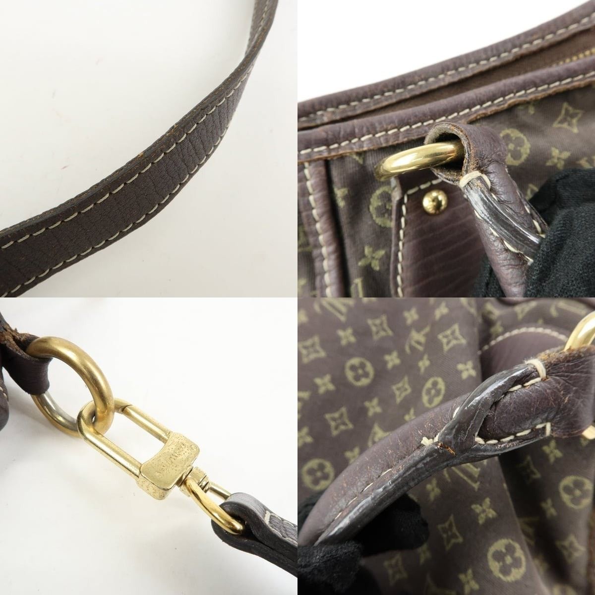 Louis Vuitton Louis Vuitton Monogram Mini Lin Besace Angele Shoulder Bag Size ONE SIZE - 4 Thumbnail