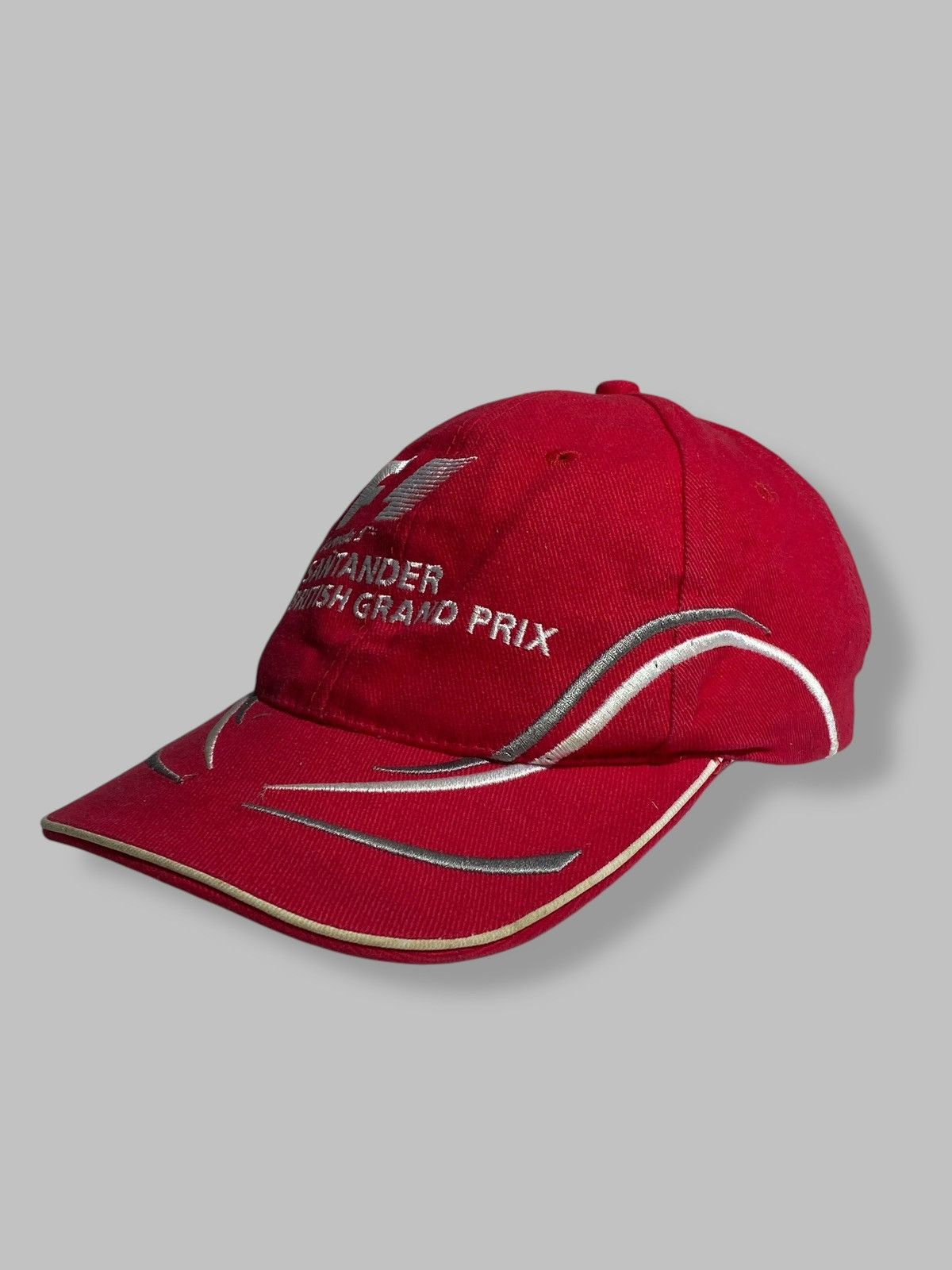 Vintage Vintage 00s F1 Santander Grand Prix Cap Hat Streetwear Style Size ONE SIZE - 7 Thumbnail