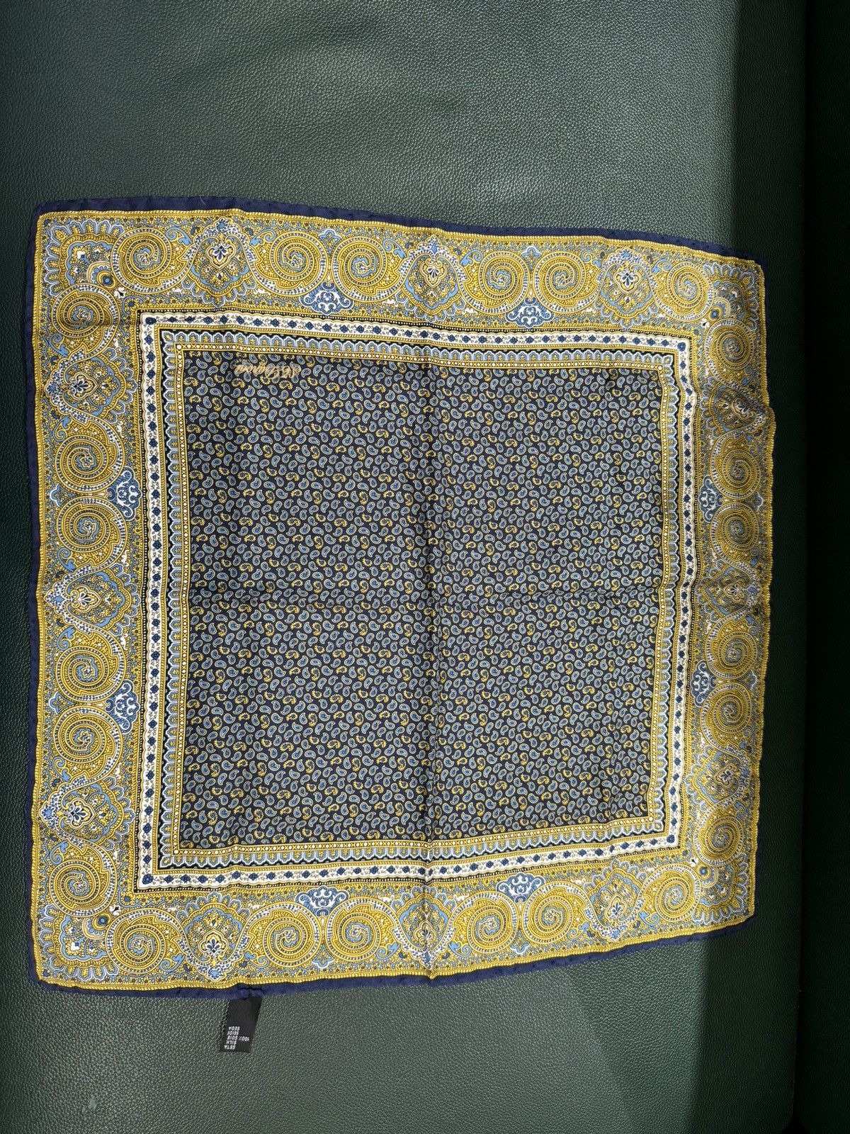 Burberry × Givenchy × Versace Vintage Scarf (100% cotton) Size ONE SIZE - 3 Thumbnail