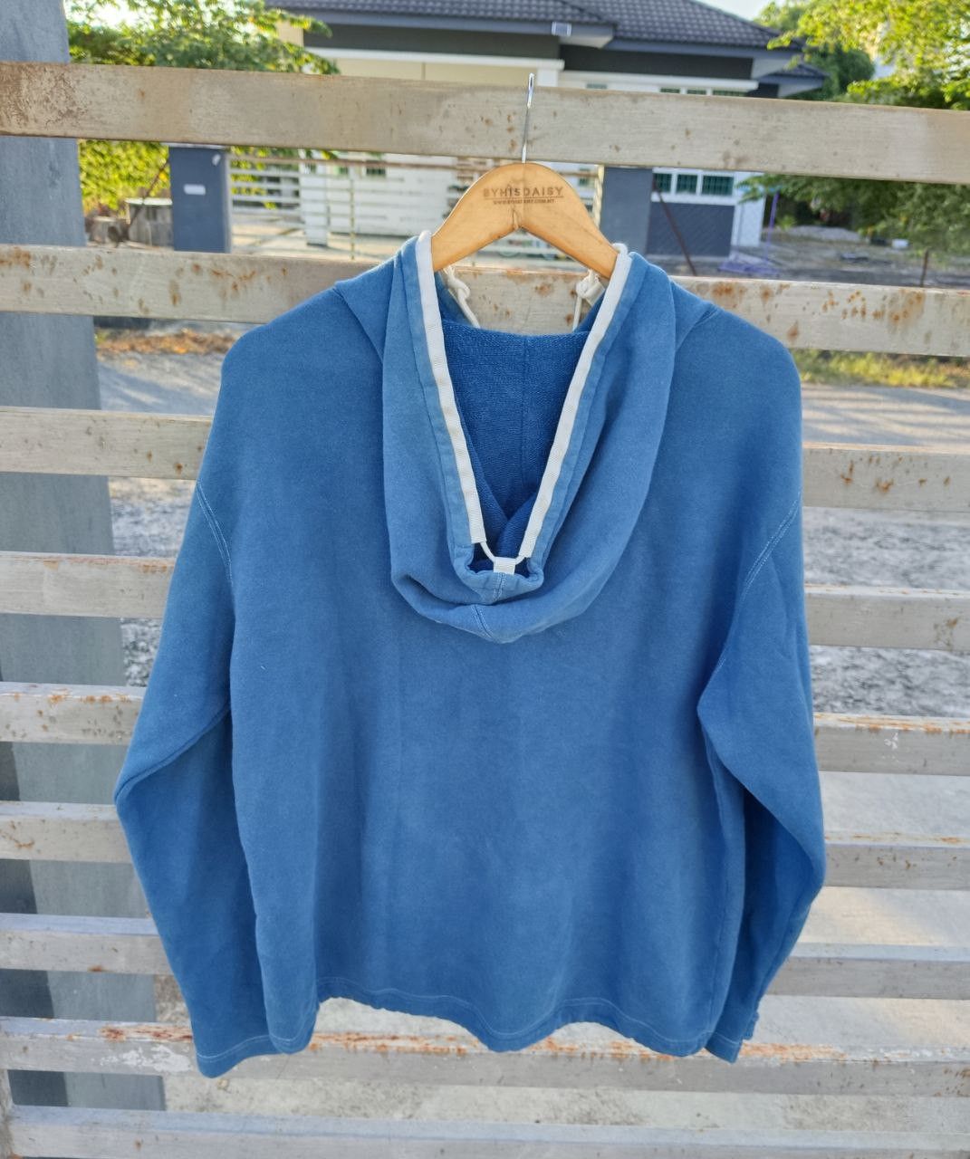 Marithe + Francois Girbaud SICK DISTRESSED MFG HOODIE Size US L / EU 52-54 / 3 - 2 Thumbnail