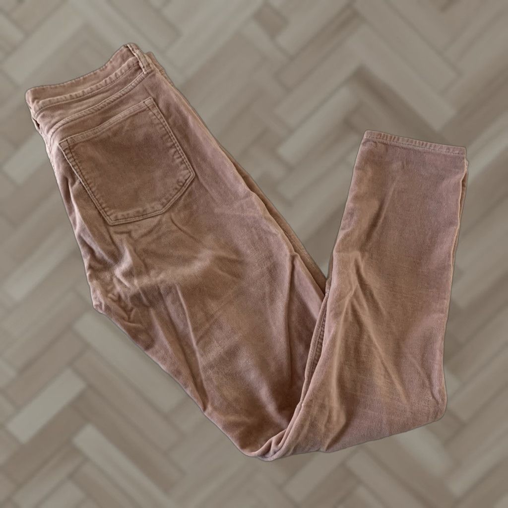 J.Crew J.CREW Stretch Casual Work Skinny Pants Women's 28 Pink Size 28" / US 6 / IT 42 - 1 Thumbnail