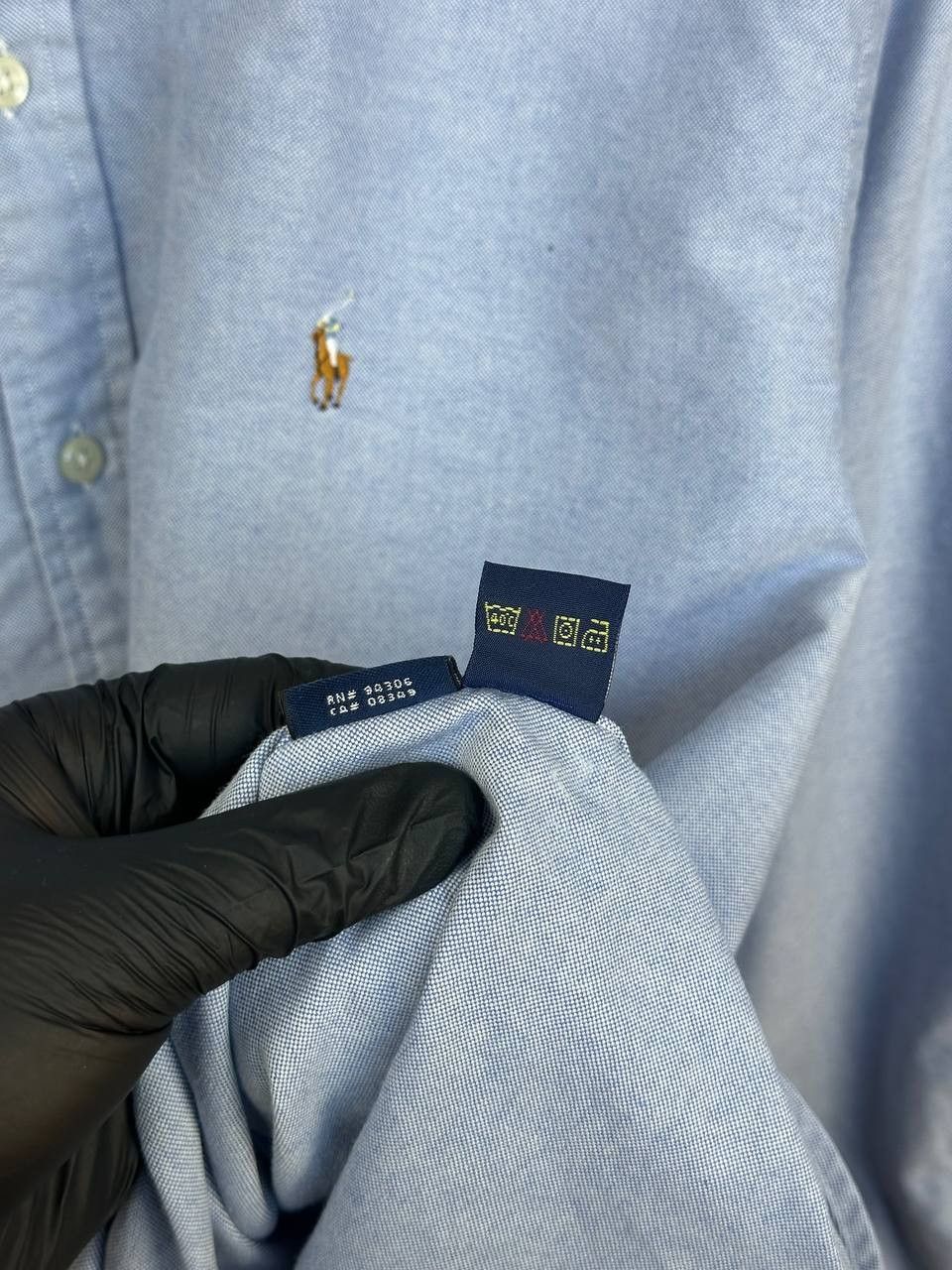 Ralph Lauren Sport Ralph Lauren Sport Vintage Chambray like Denim Shirt Button Size L / US 10 / IT 46 - 12 Thumbnail