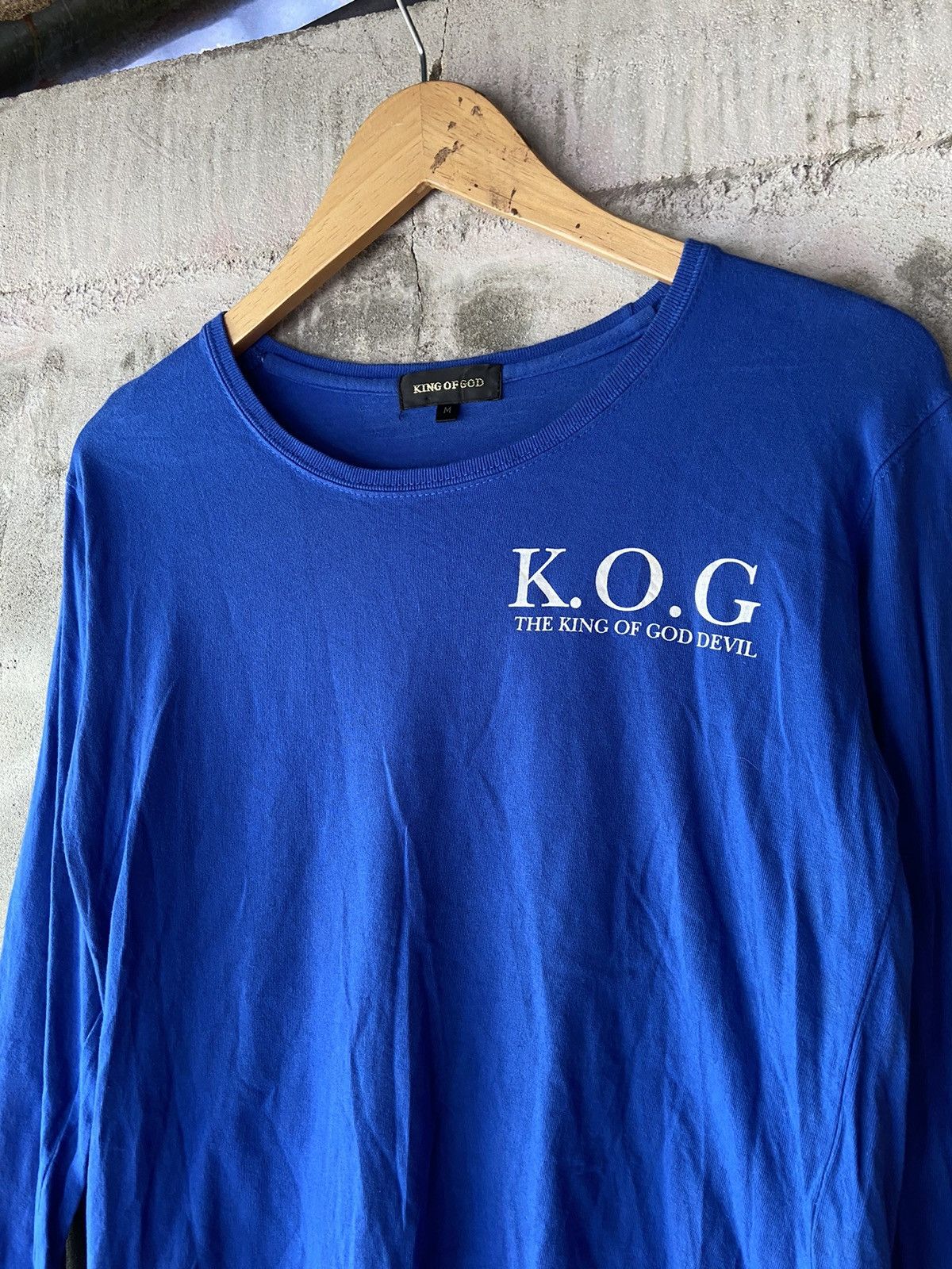 Japanese Brand THE KING OF GOD DEVIL LONG SLEEVE Size US S / EU 44-46 / 1 - 3 Thumbnail