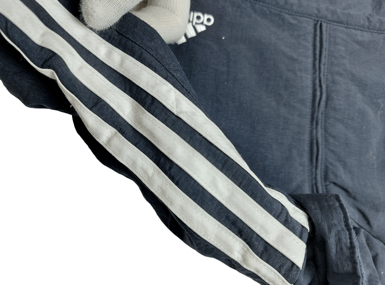 Adidas × Vintage Vintage Adidas Nylon Anorak Fleece Size US XL / EU 56 / 4 - 3 Thumbnail