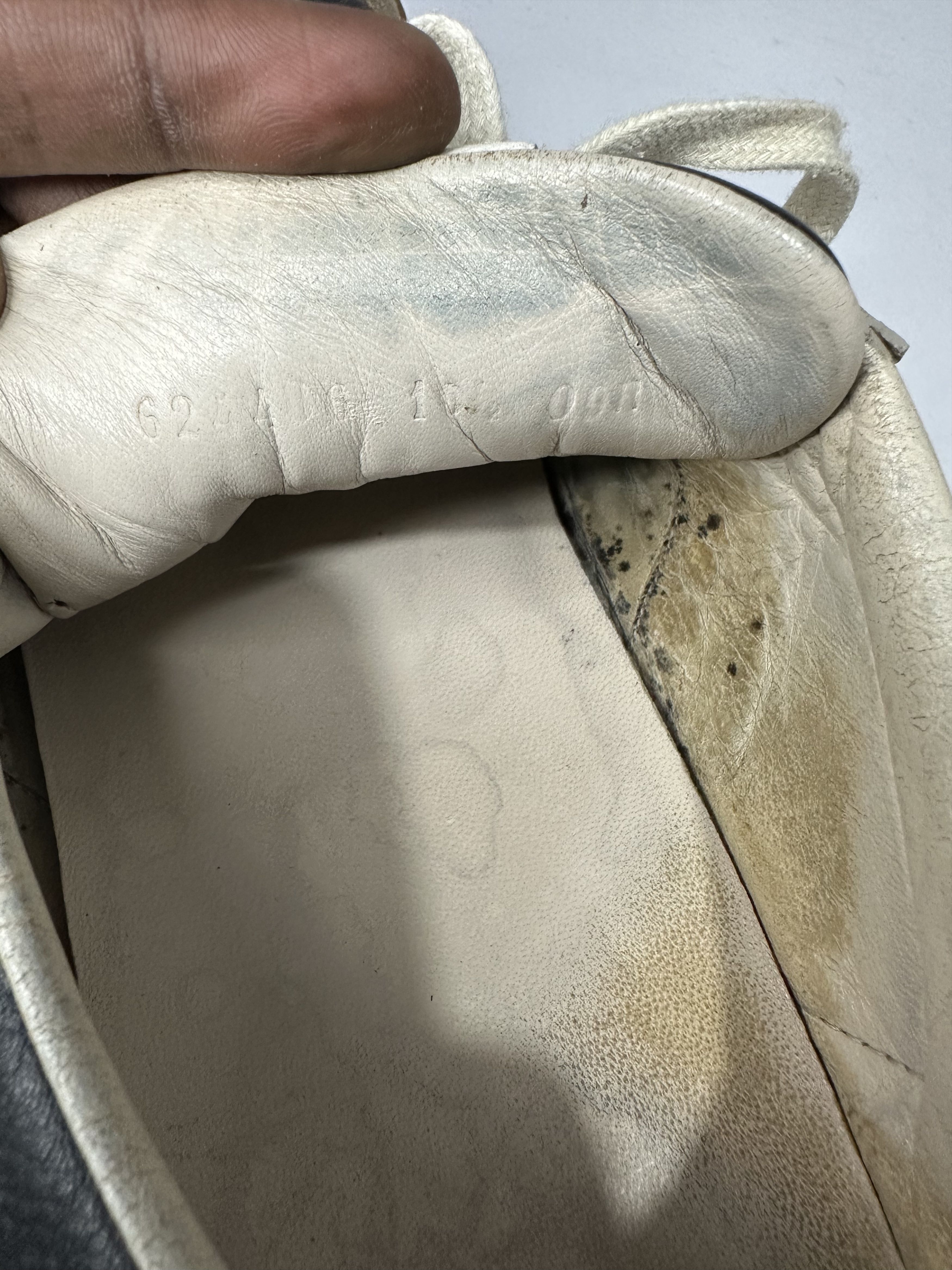 Gucci Gucci G74 Web Leather And Suede Tricolor Sneakers. Size US 10.5 / EU 43-44 - 12 Thumbnail