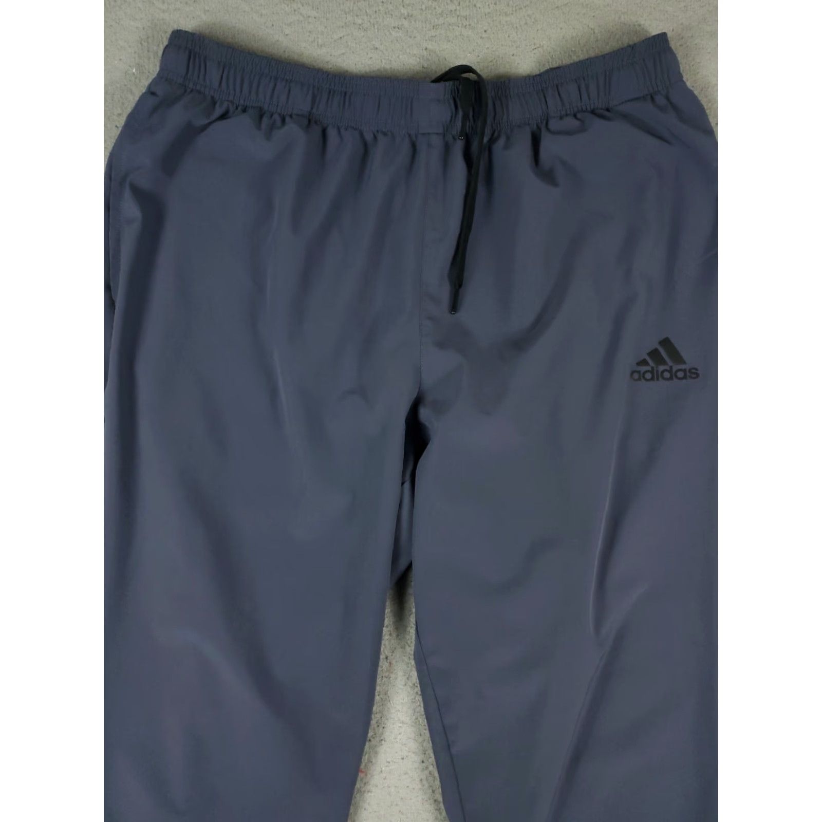 Adidas Adidas Pants Mens XL Blue Ankle Zip Track Sweatpants Size US 36 / EU 52 - 2 Thumbnail