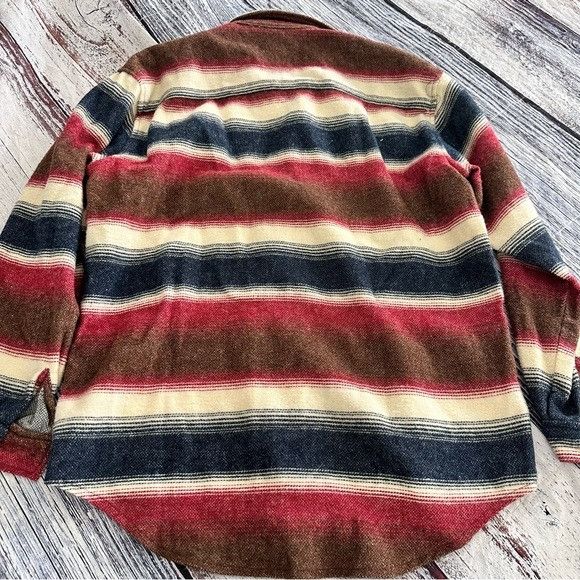 Vintage Maurizio Ramani Wool Blend Southwest Print Button Down Women Size S / US 4 / IT 40 - 3 Thumbnail