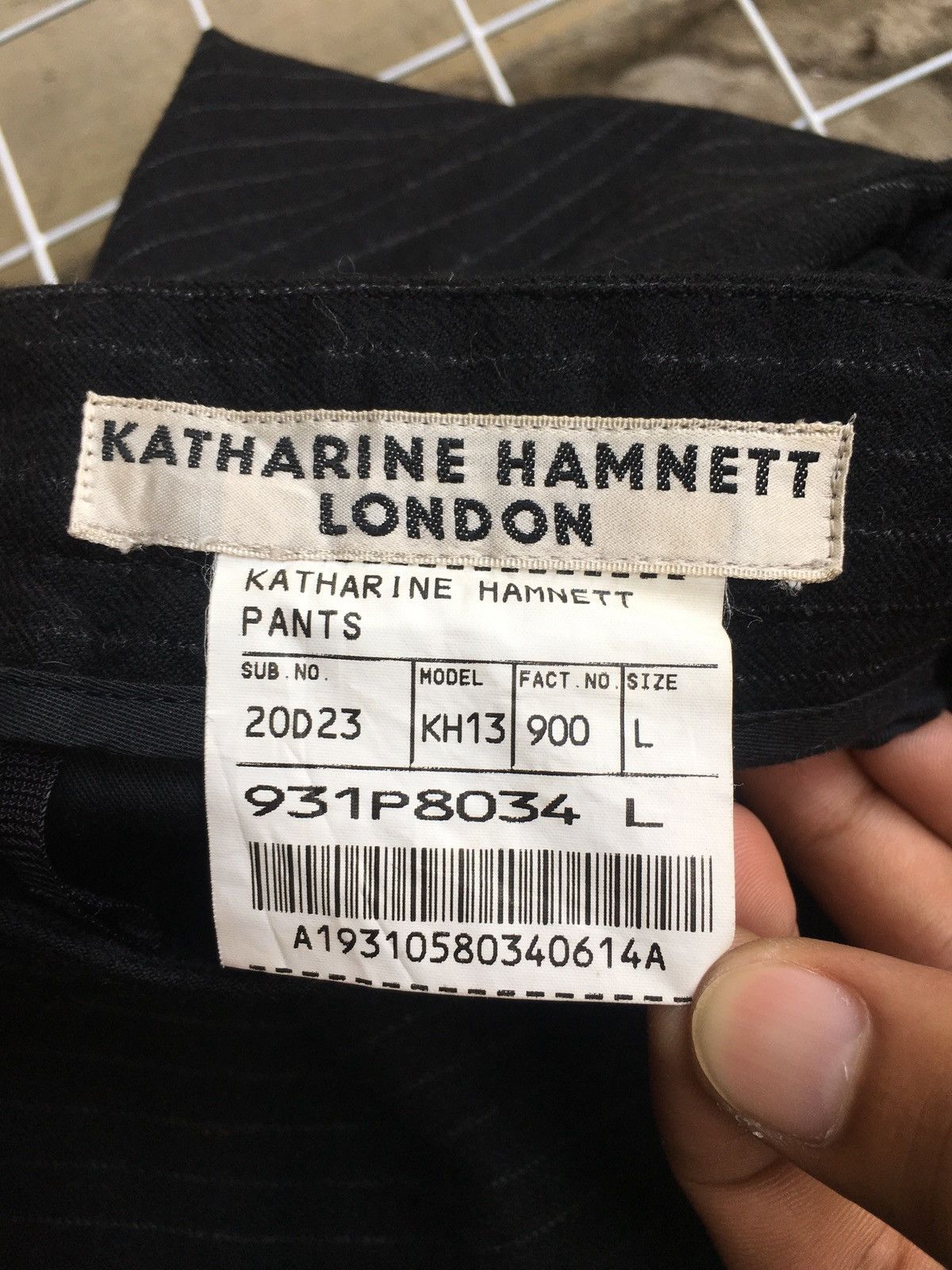 Katharine Hamnett London Katharine Hamnett London Wool Trouser Pants Size US 32 / EU 48 - 5 Thumbnail