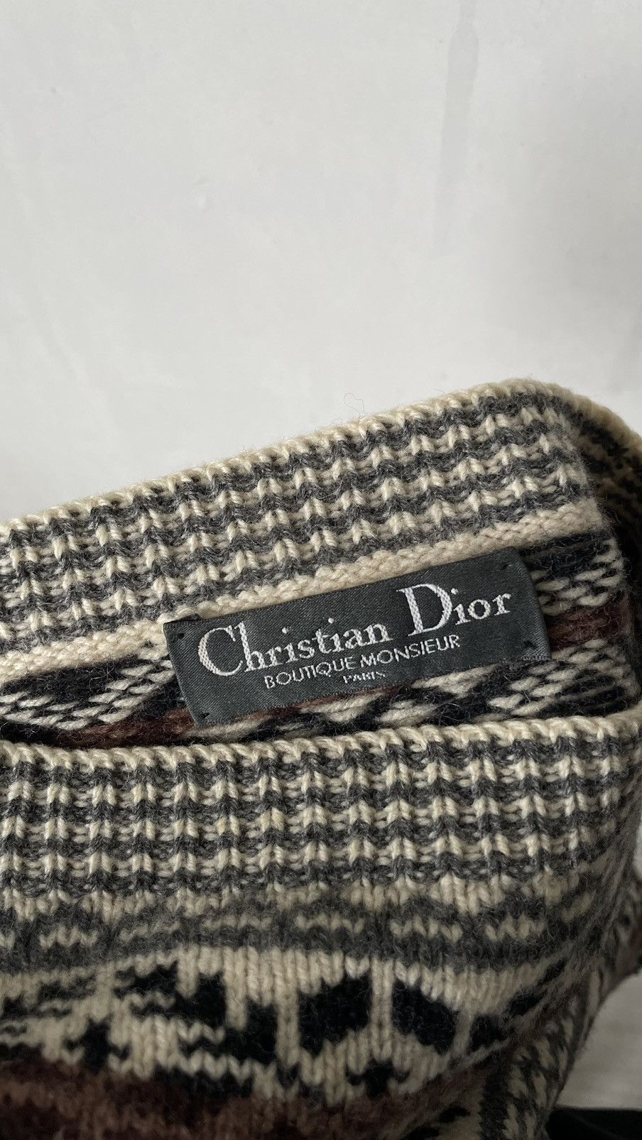 Dior christian dior boutique paris scotland lana wool Size US M / EU 48-50 / 2 - 5 Thumbnail